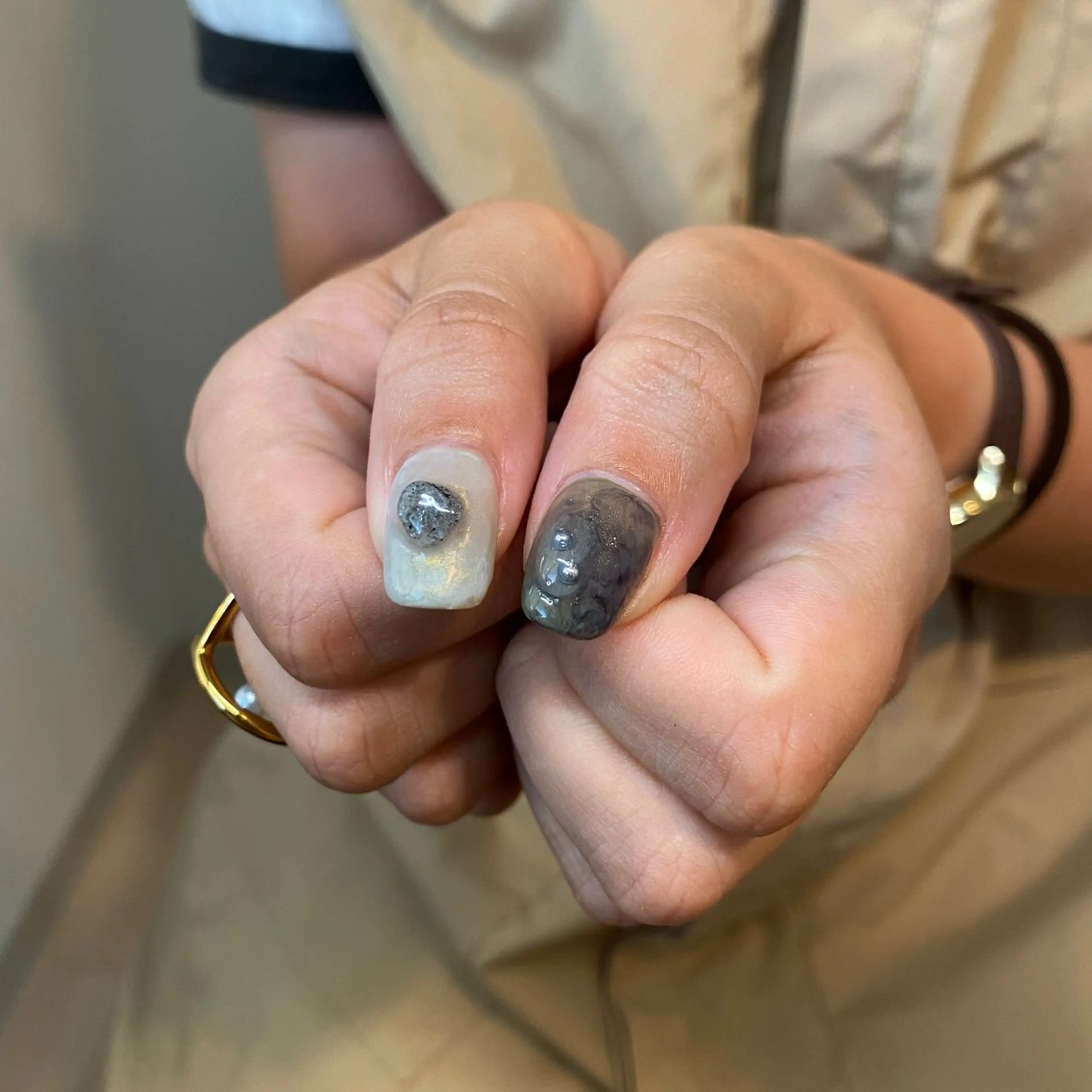 ネイル アートネイル ニュアンスネイル umi nailのネイルデザイン