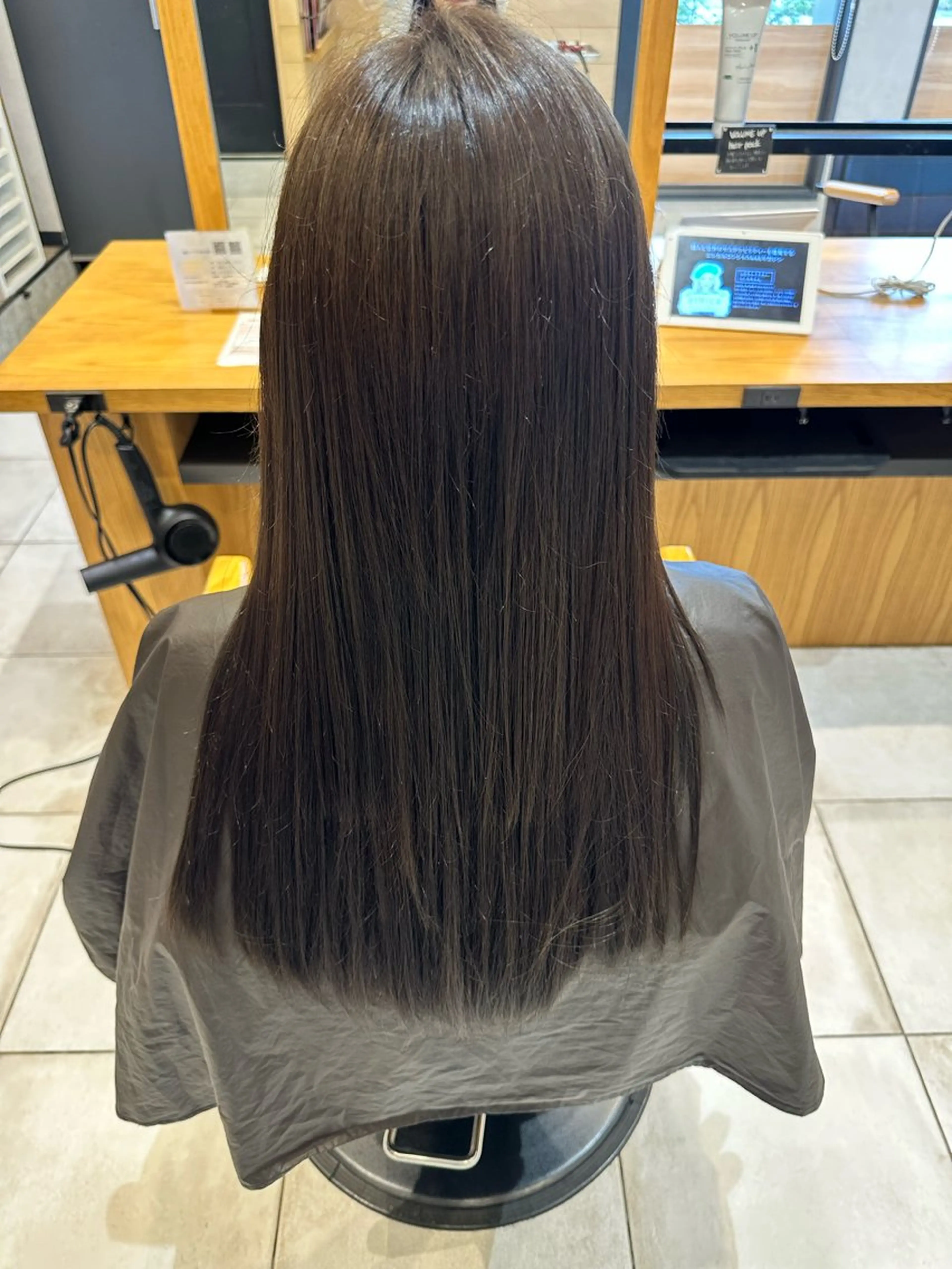 学割⺣̤̬♥    🩵🫧カット＋縮毛矯正＋トリートメント🩵🫧の写真