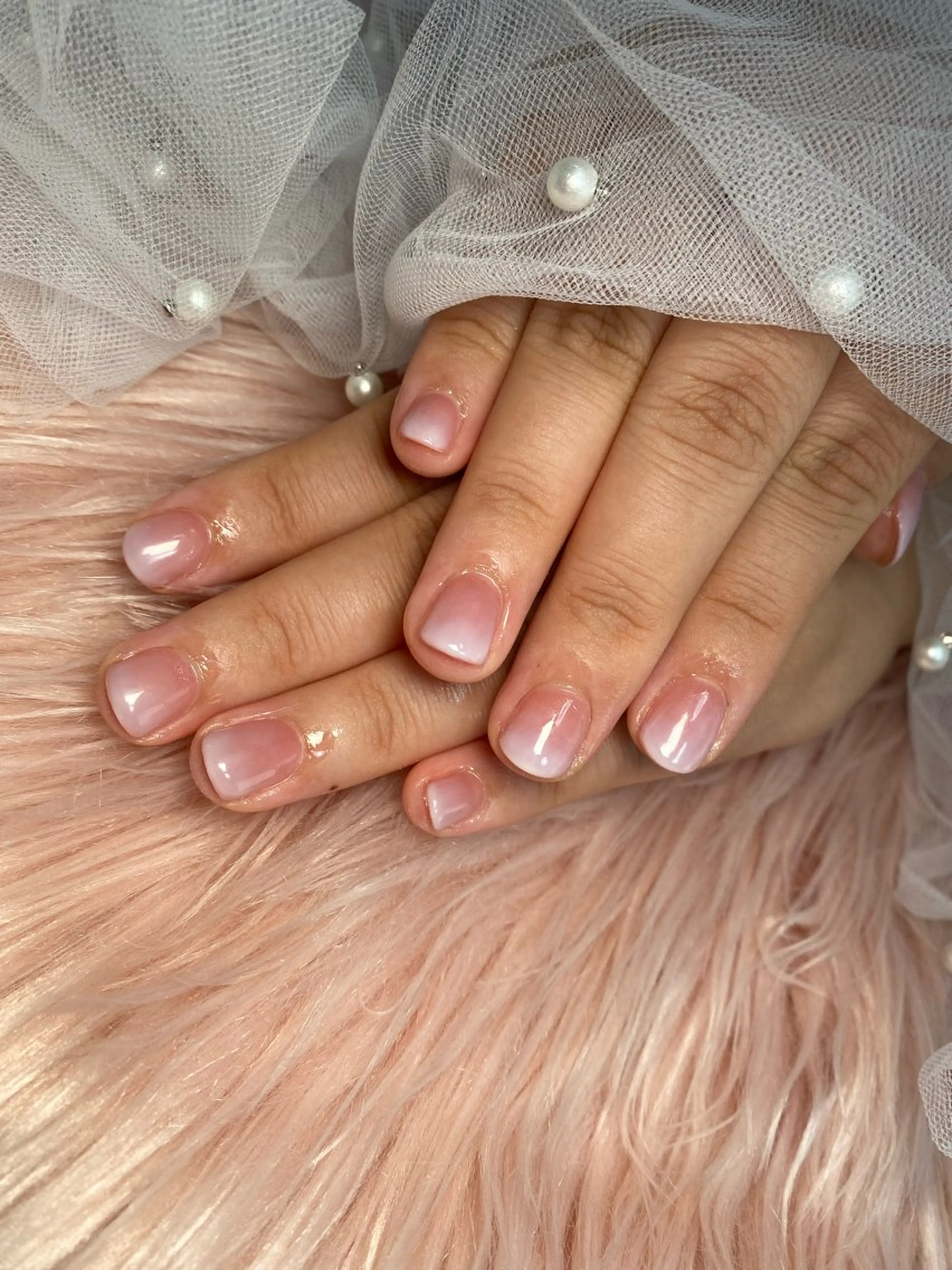 【当店オフ付け替え無料】グラデーションネイルの写真