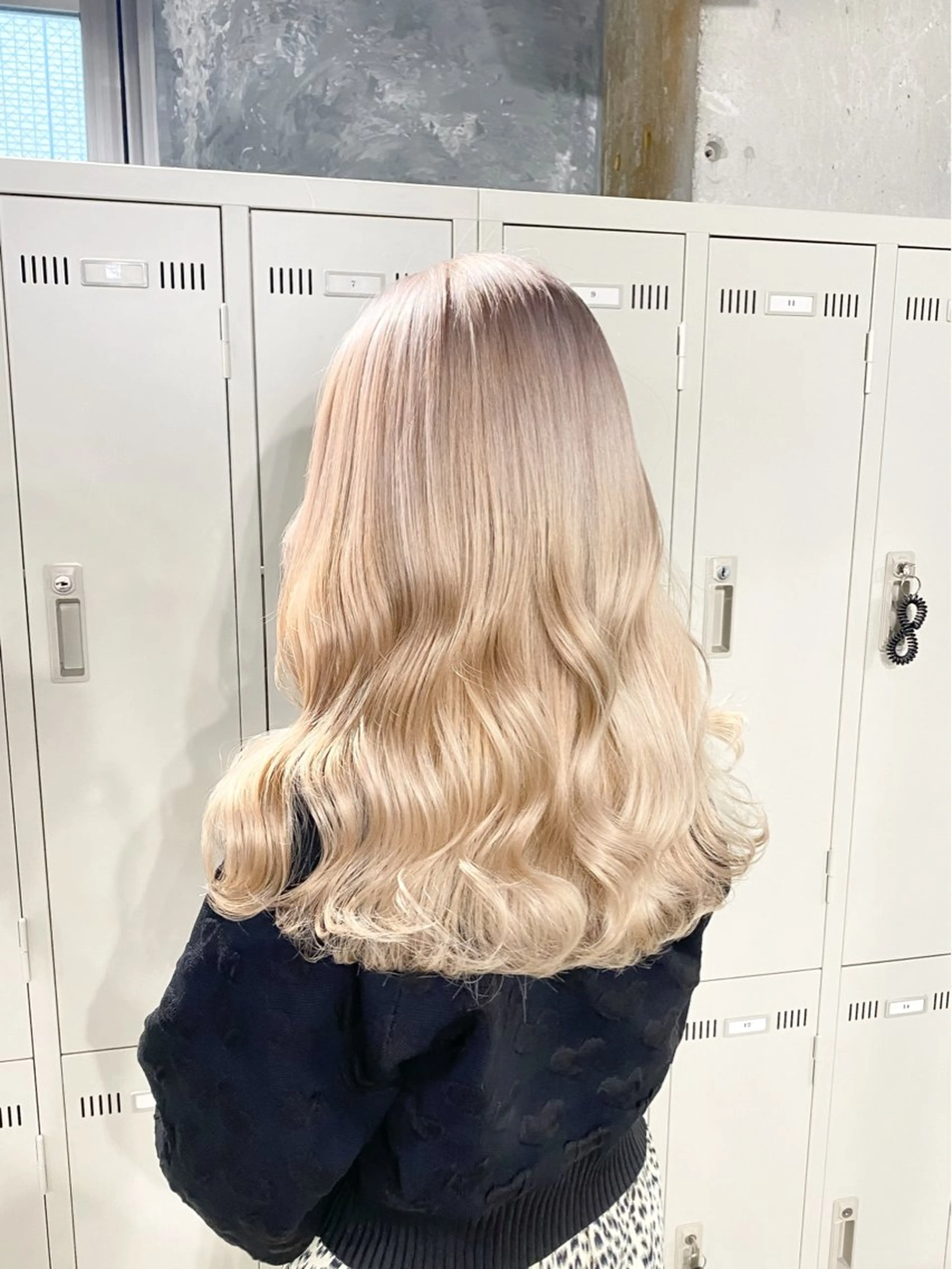 セミロング カラー ブリーチ ブラウンカラー ケアブリーチ ダブルカラー ハイトーンカラー 🫧ハイトーン🫧 TOPstylistのヘアスタイル