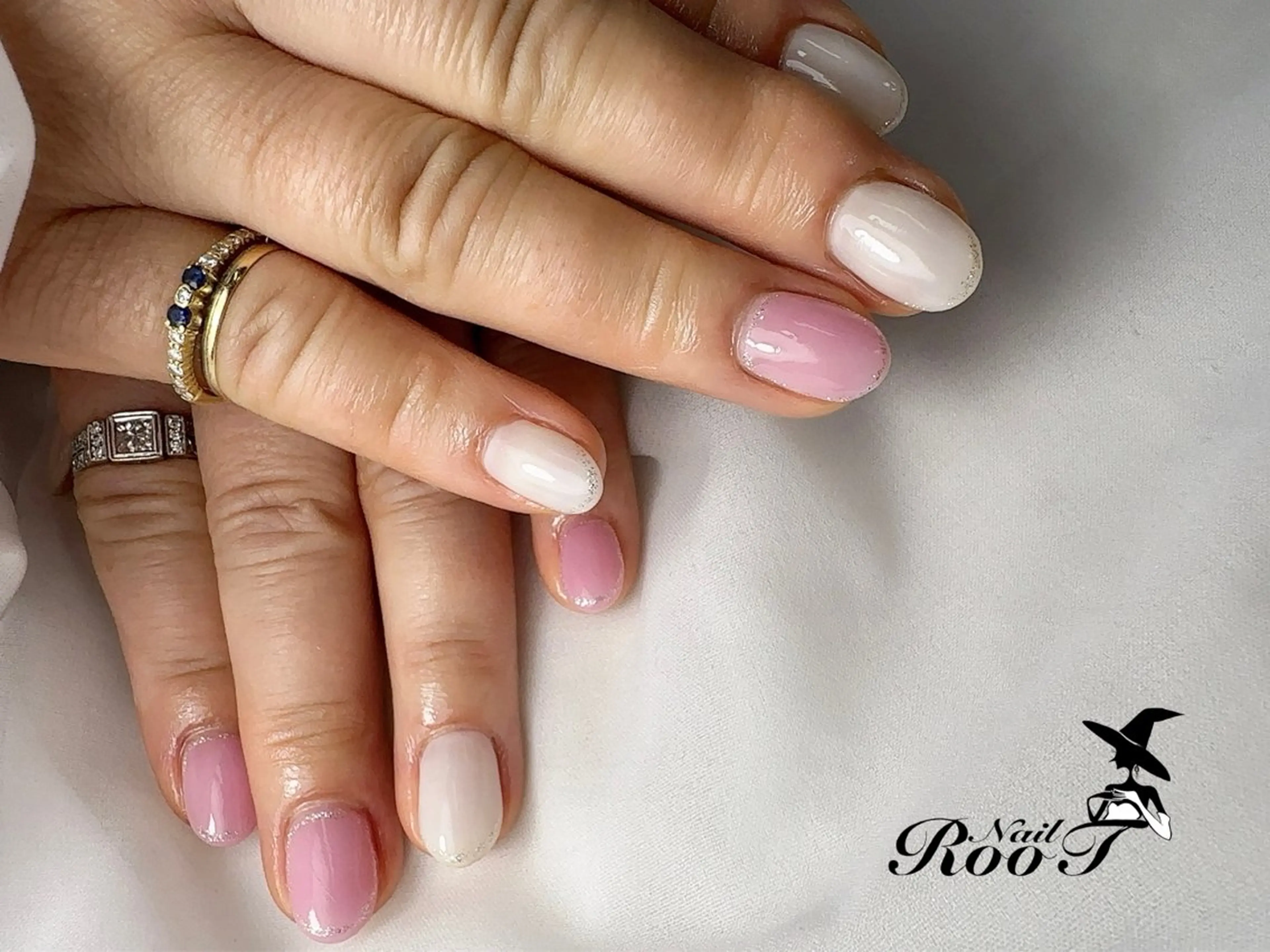 ネイル ラメ(グリッター) ハンドネイル RooT Nailのネイルデザイン