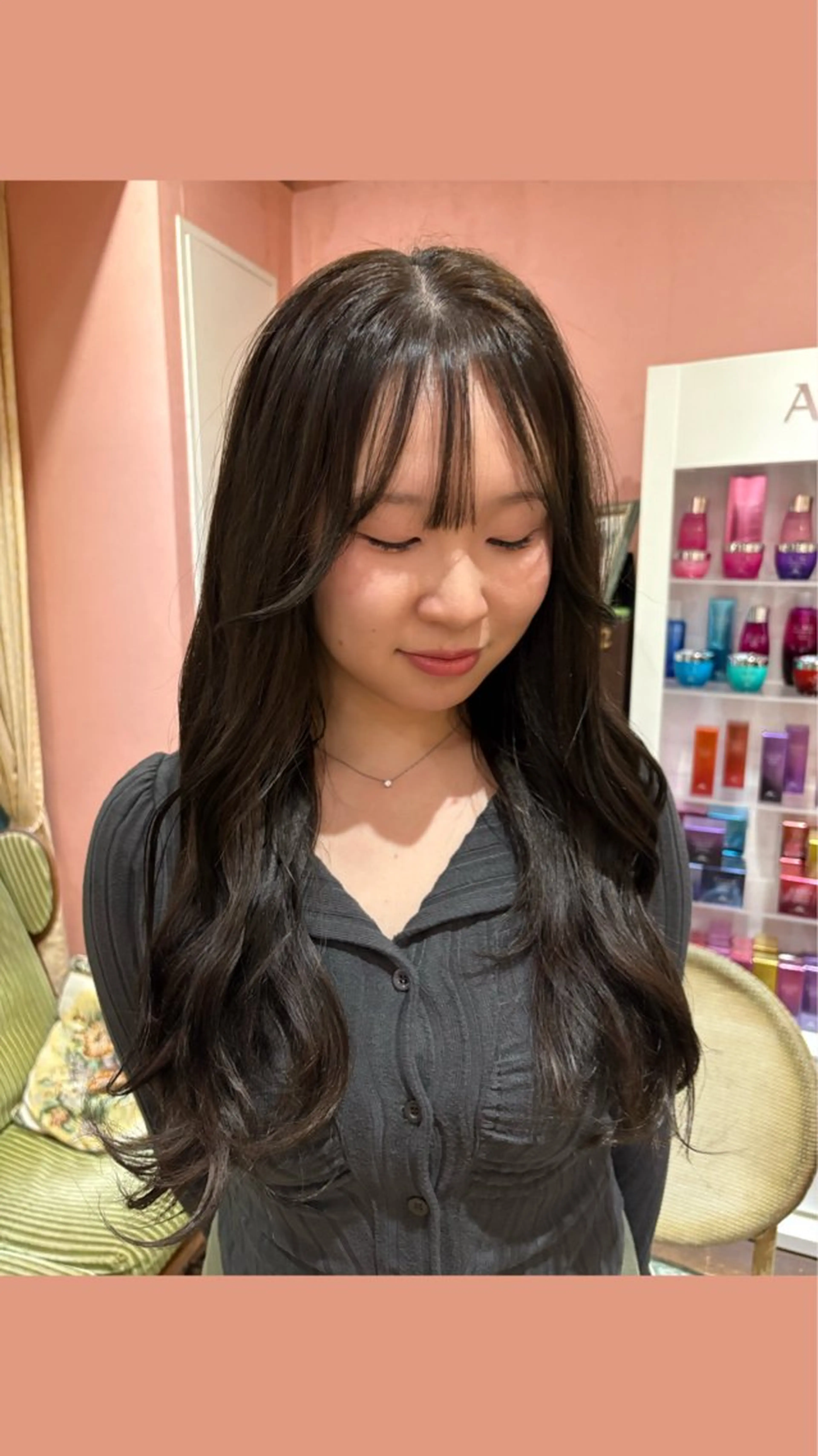 カラー ヘアカラー DOLL hair所属・なぎさ 心斎橋美容室のヘアスタイル