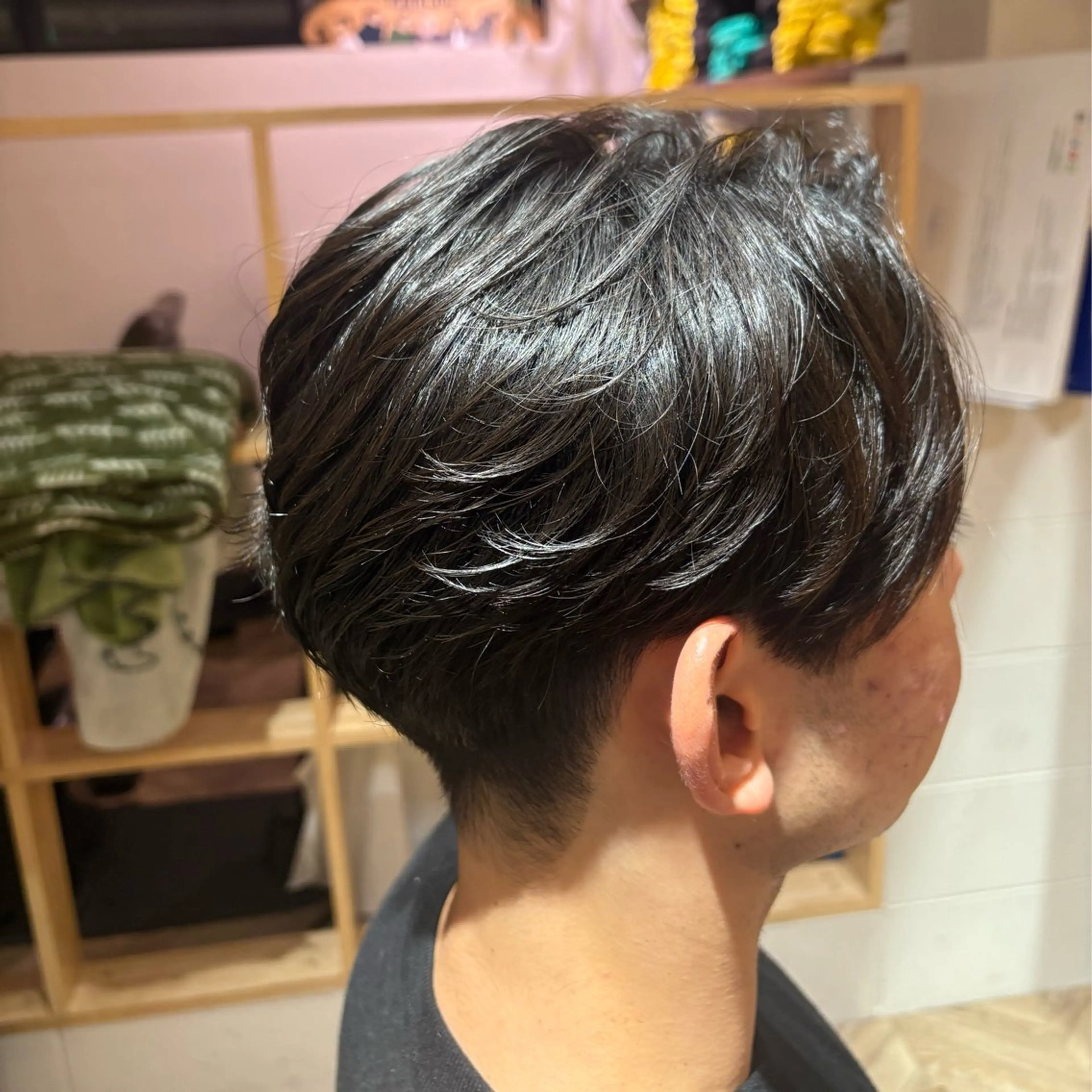 パーマ メンズ メンズパーマ ニュアンスパーマ パーマ 渡邉梨里/ Relico-nidのヘアスタイル