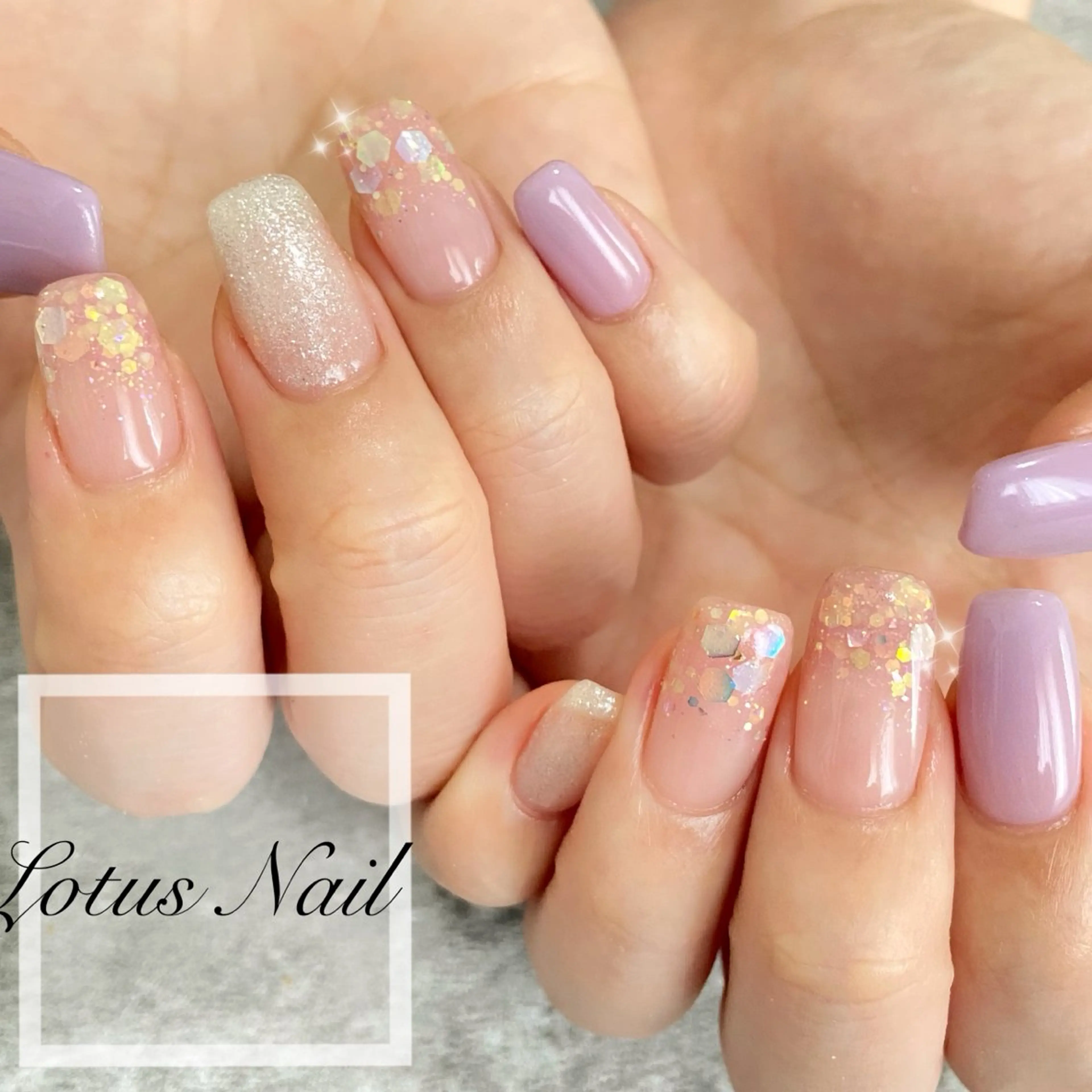 ネイル ハンドネイル Lotus Nailのネイルデザイン