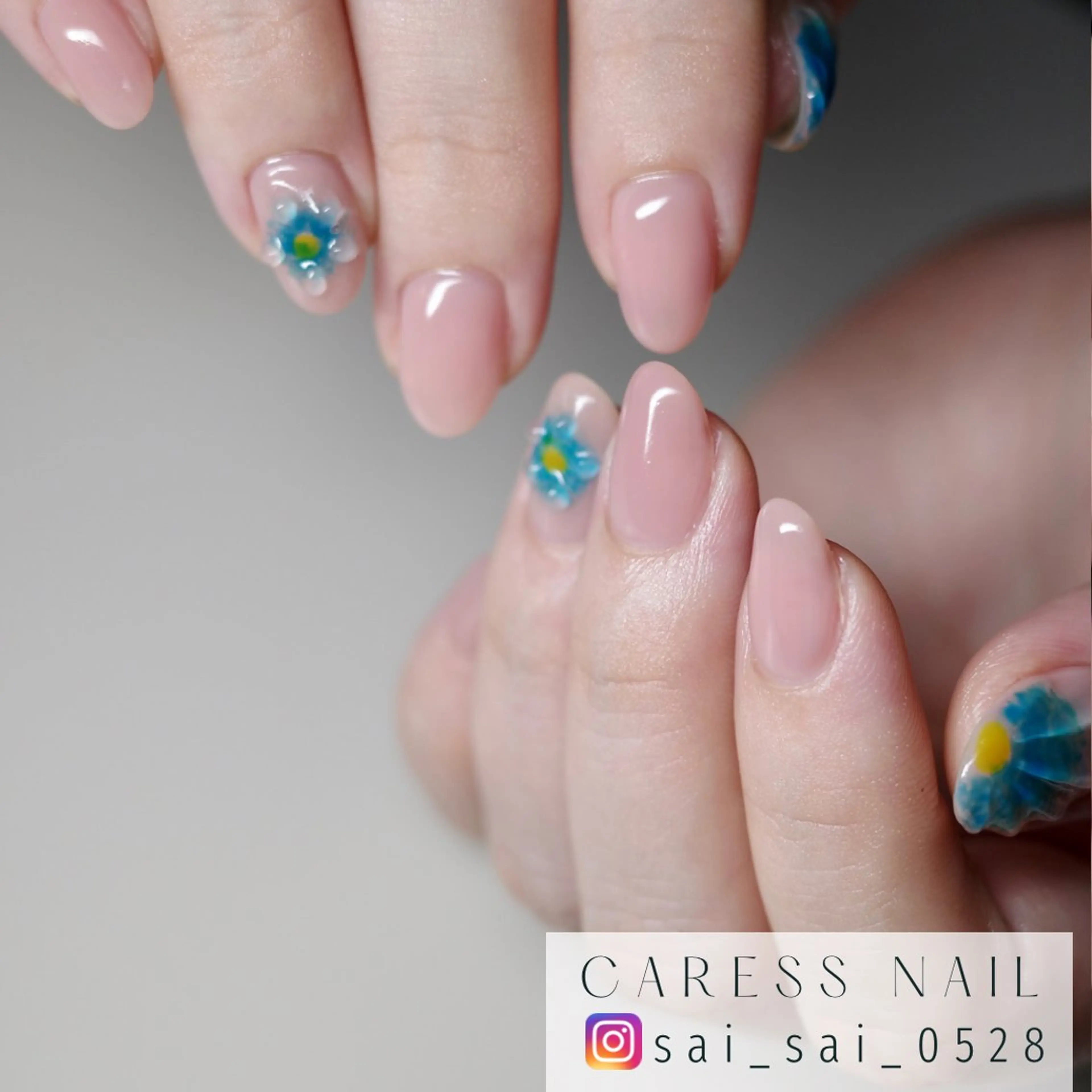 ネイル caress nail カレスネイル 代々木上原所属・カレスネイル さいのネイルデザイン