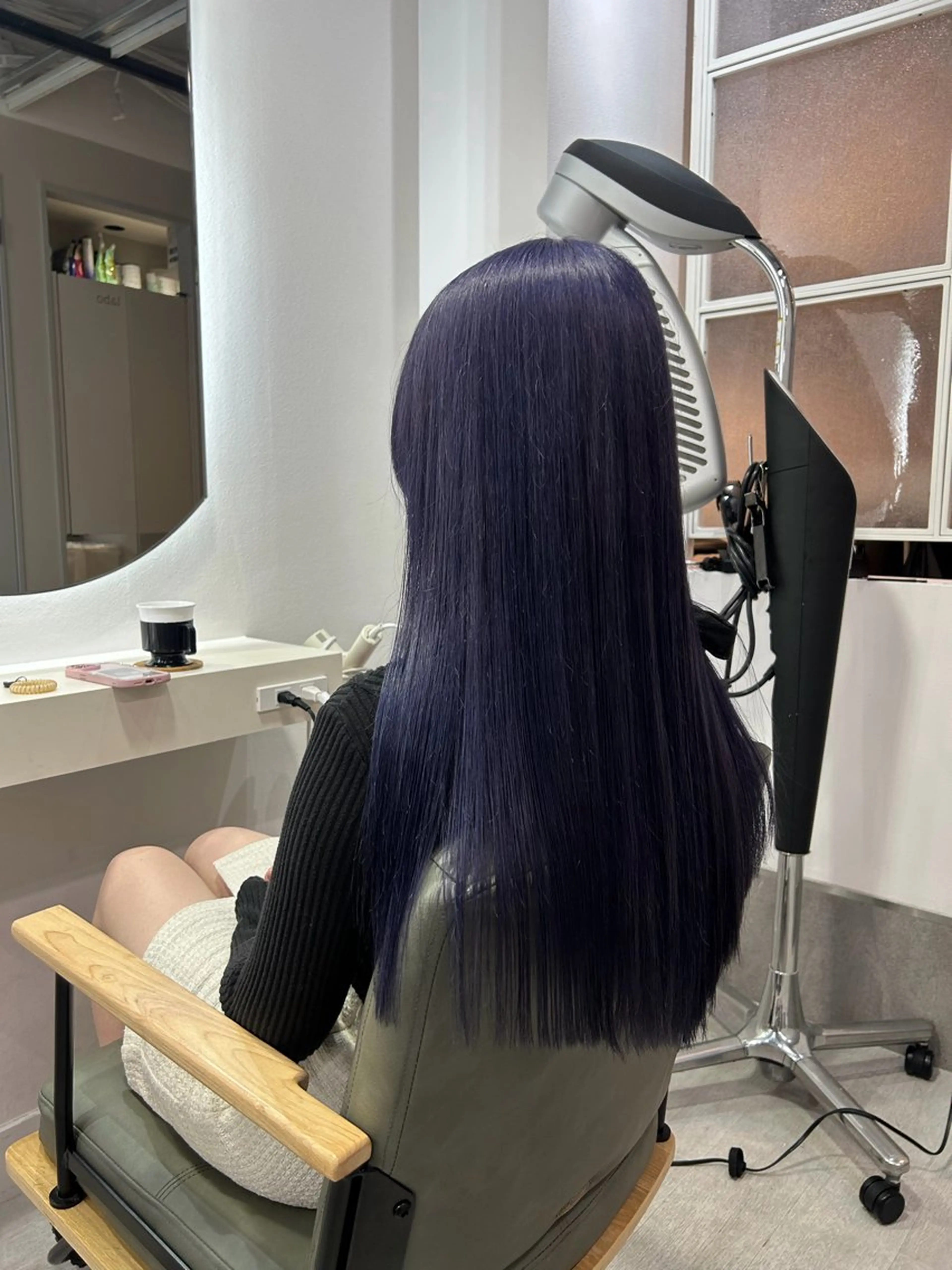 ロング カラー ブルーカラー ラベンダーカラー カット ヘアカラー トリートメント 川越/torie /MIREI/のヘアスタイル