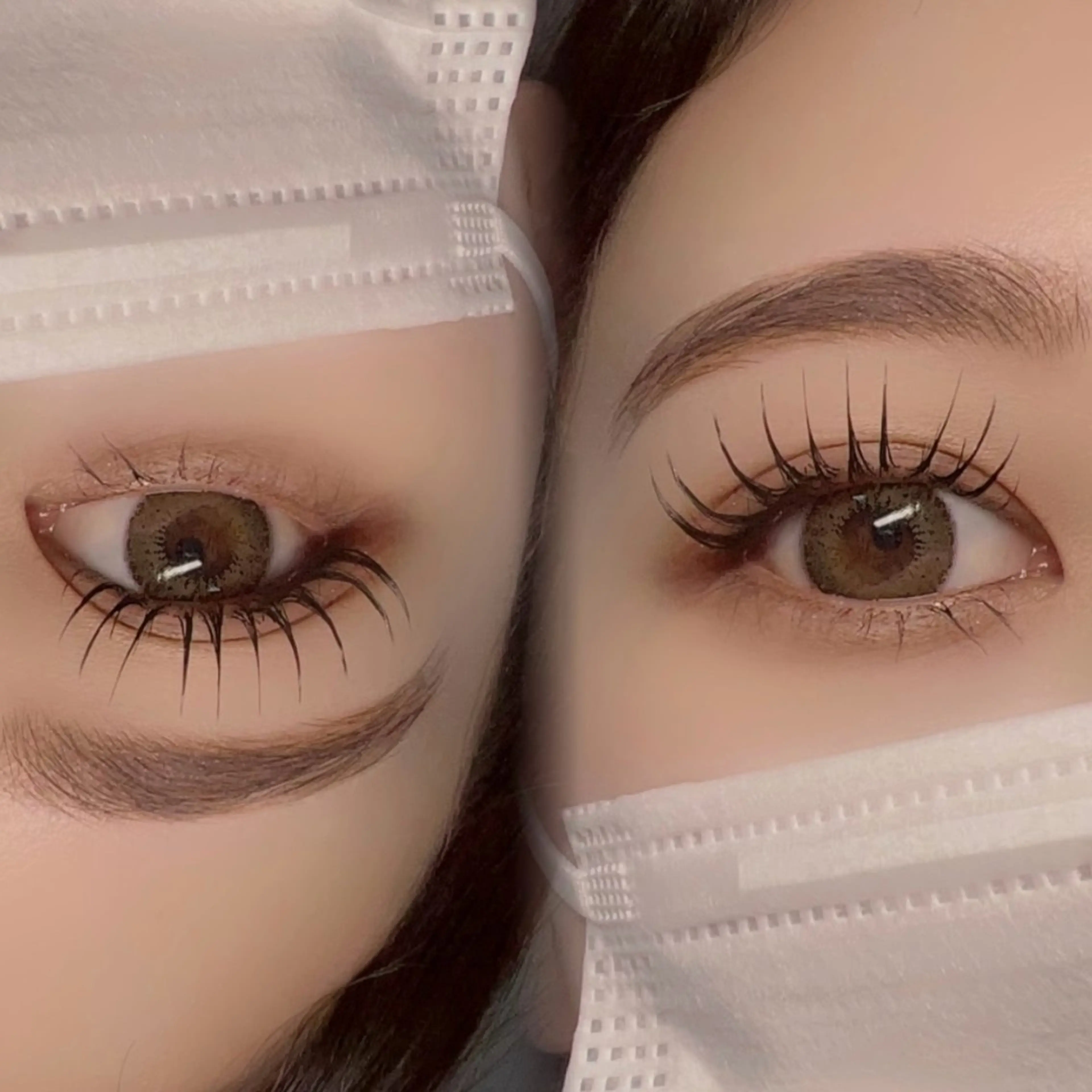 マツエク160本の写真
