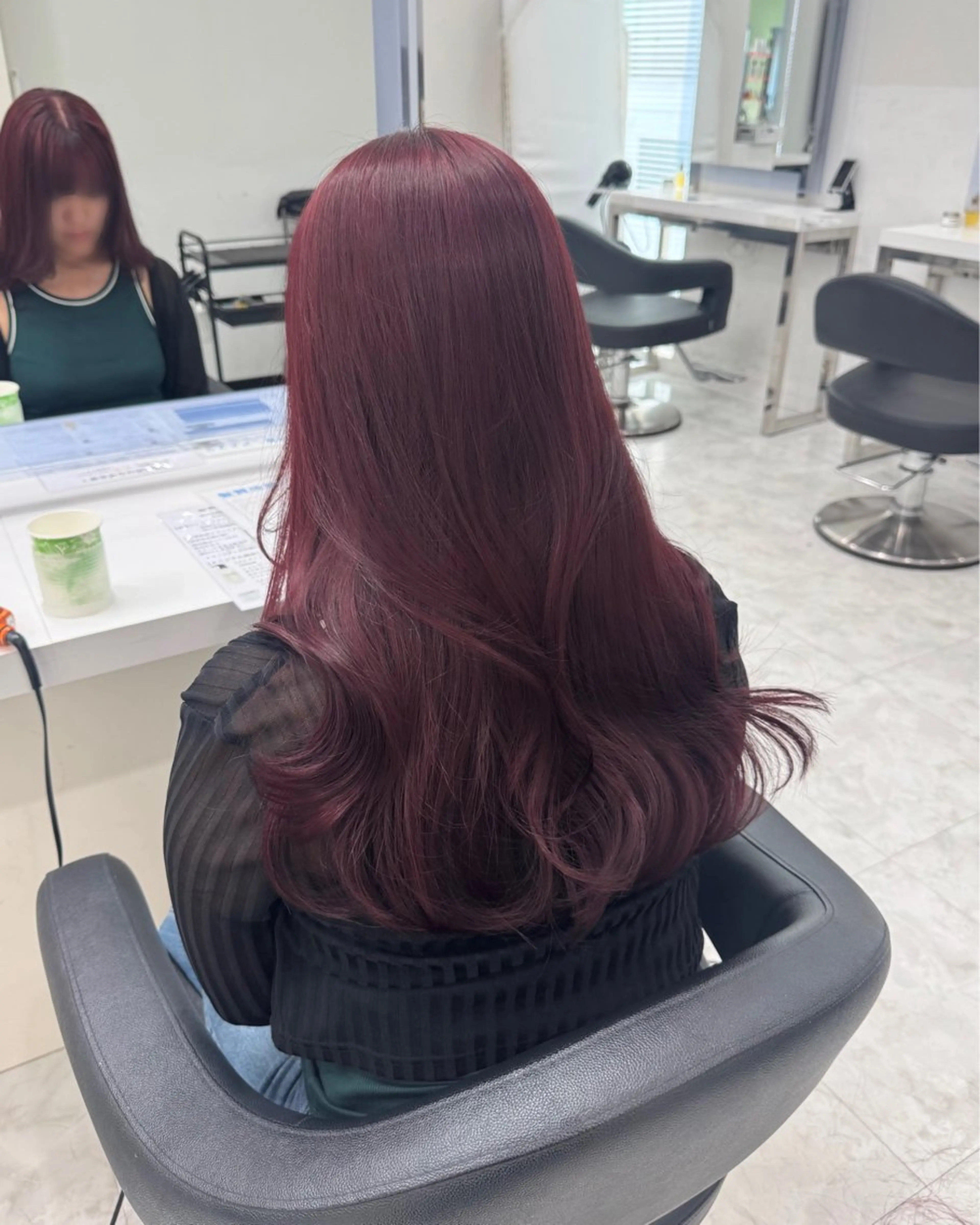 ロング カラー ヘアアレンジ トレンド暖色/ sayaka🍒のヘアスタイル