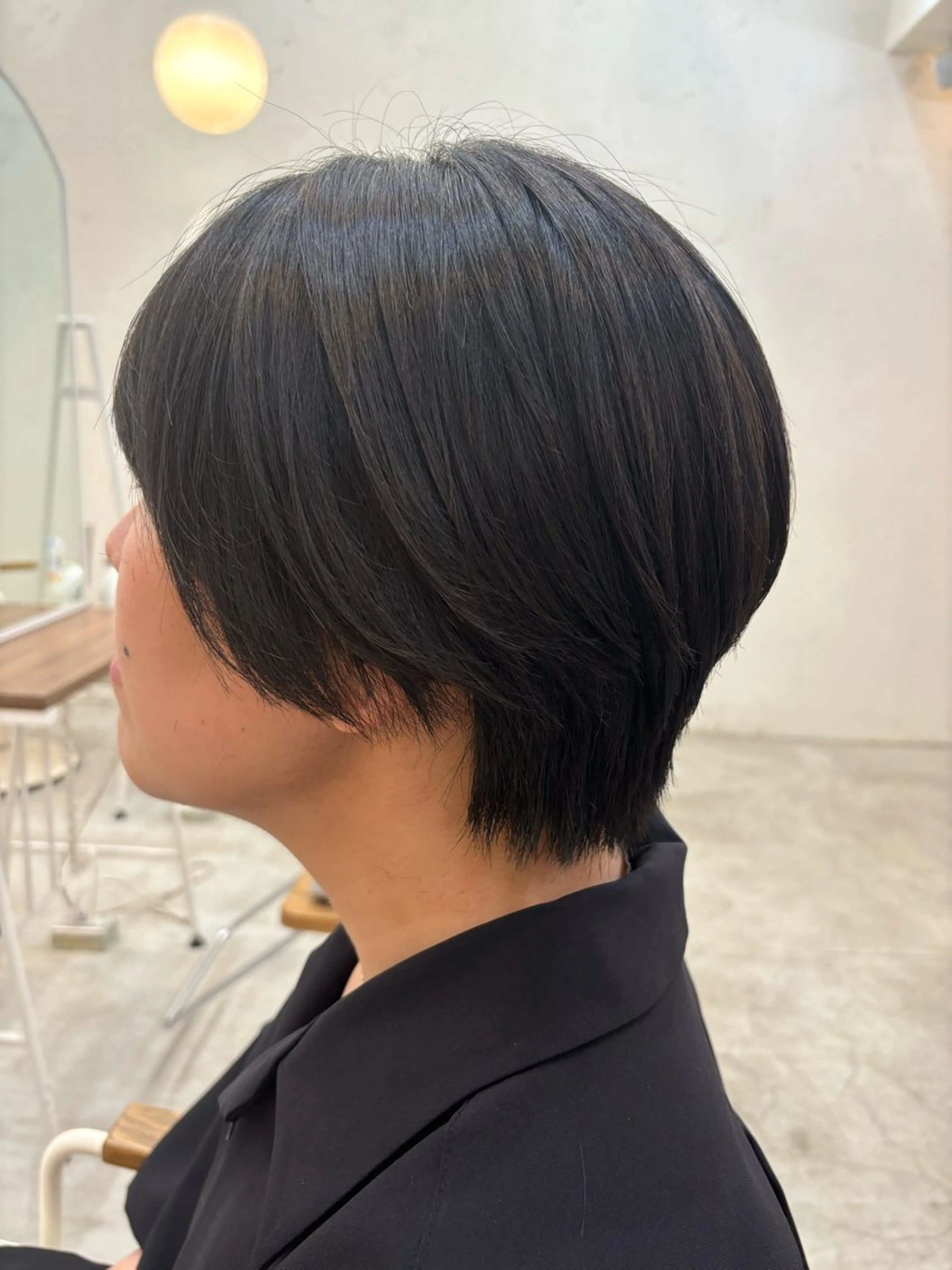 ショート ROMMY.所属・大木 華のヘアスタイル