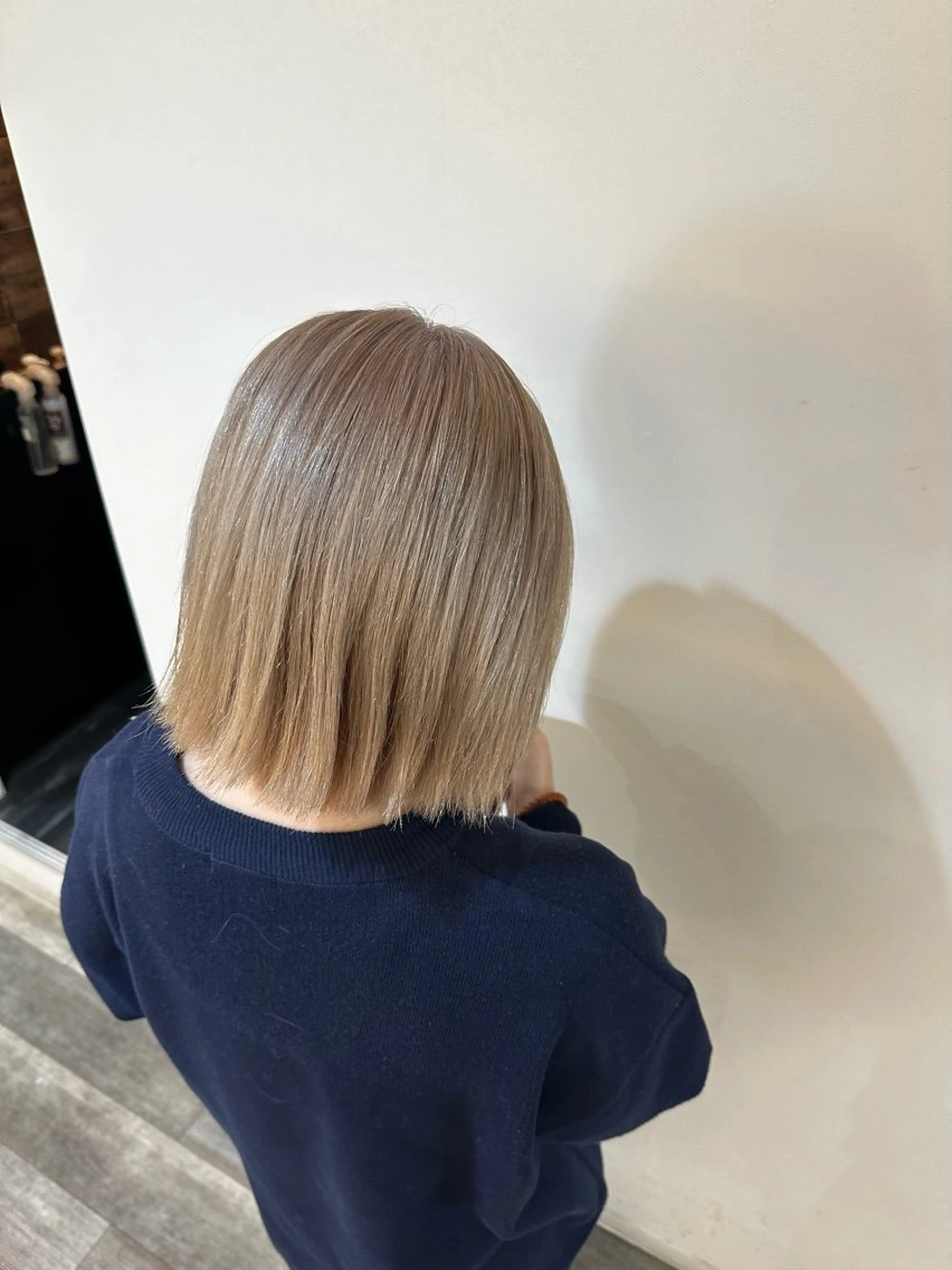 イルミナカラー+メンテナンスカット+3stepトリートメントの写真