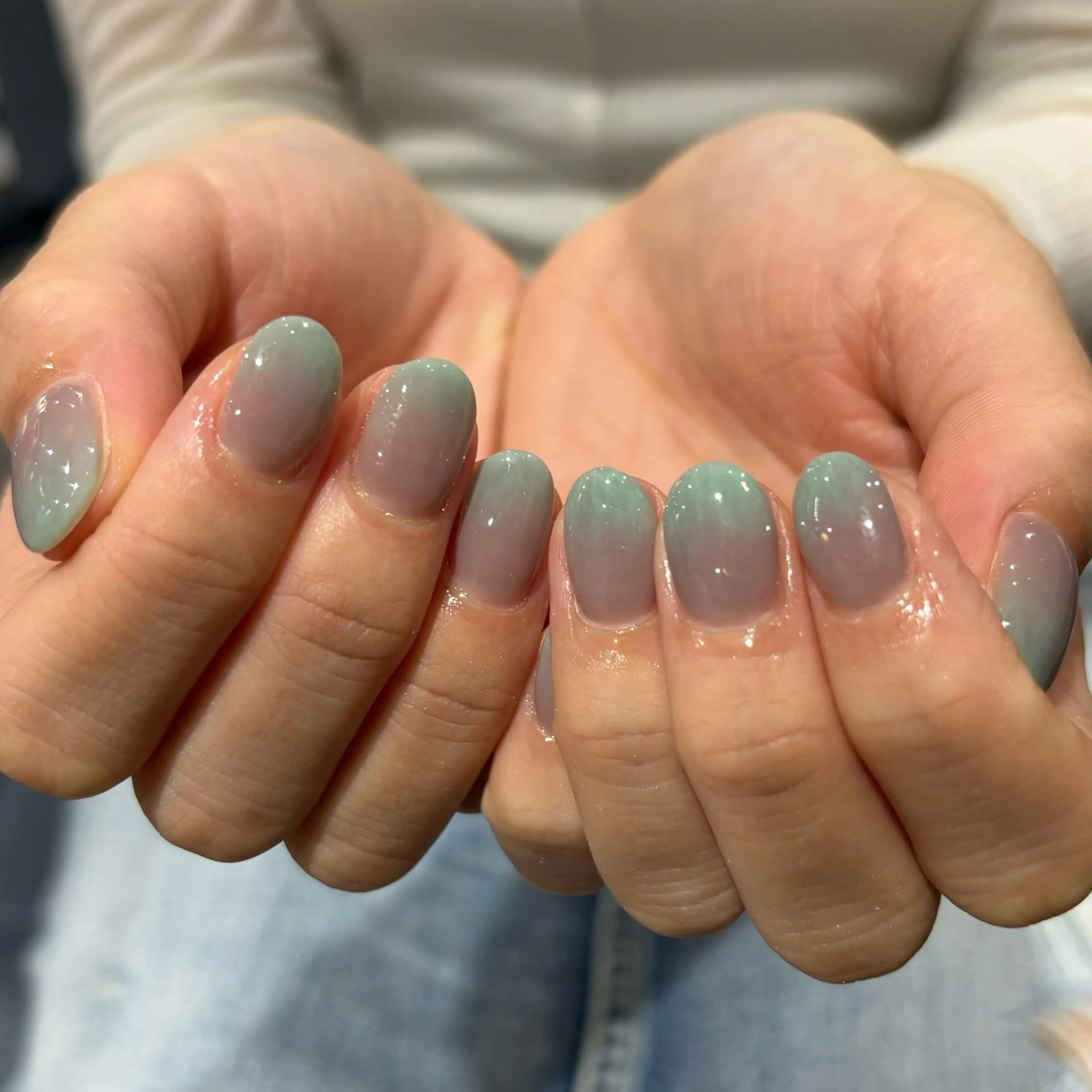 ネイル グラデーション ハンドネイル nailist Chisakiのネイルデザイン