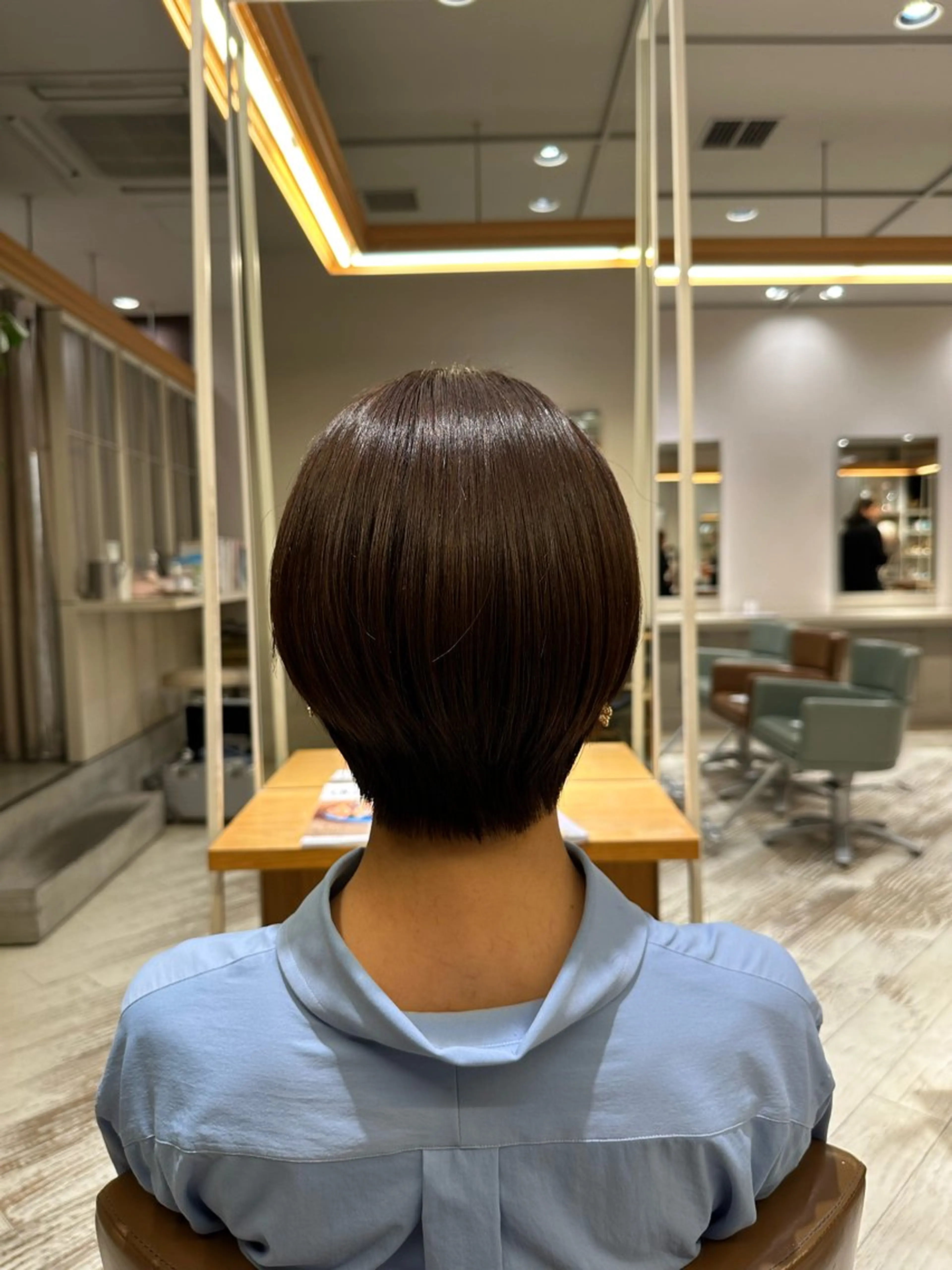 ショート 伊藤　龍之介 レイヤースタイル🟡のヘアスタイル