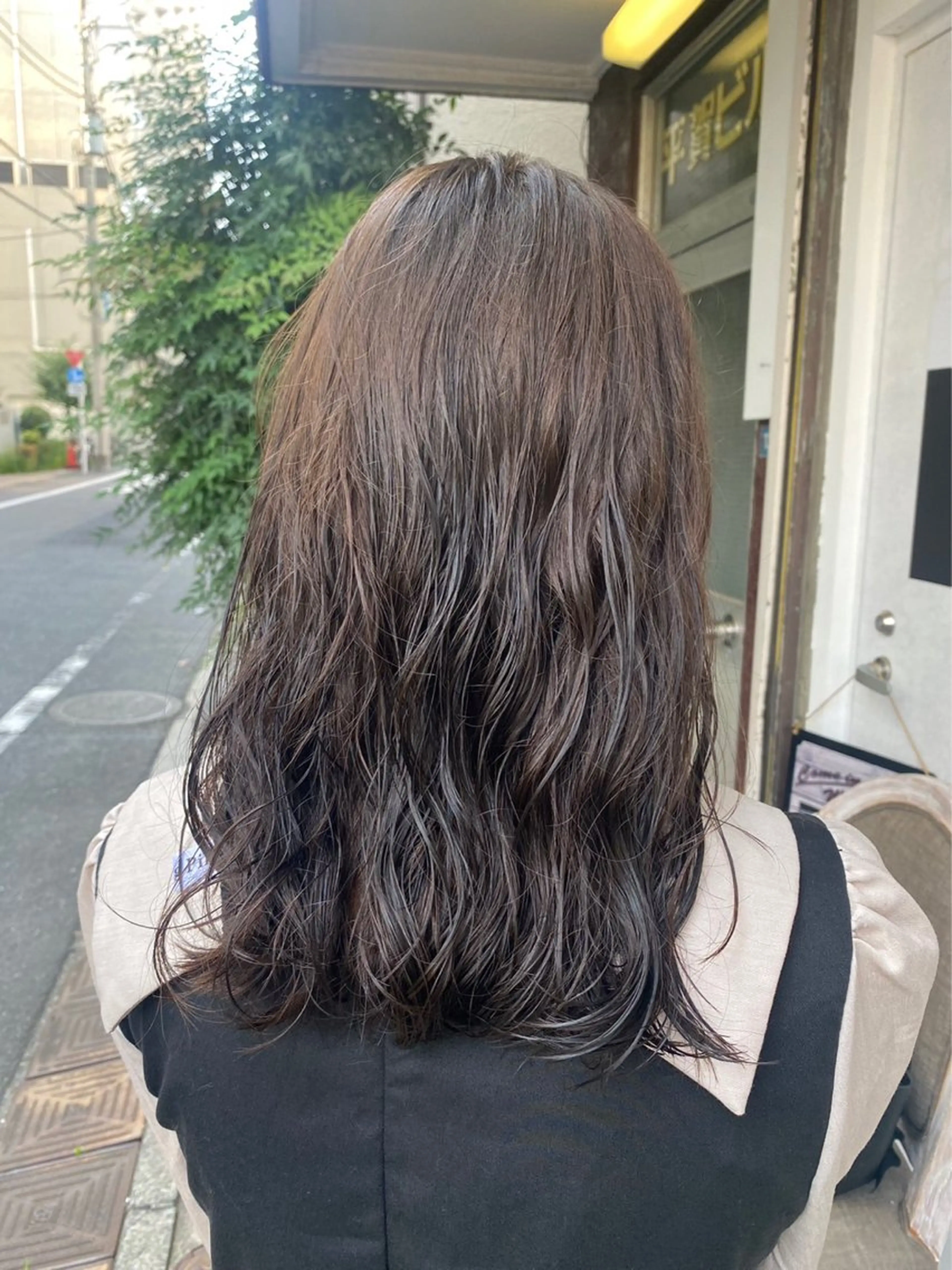 カット、パーマ、3stepトリートメント付きの写真