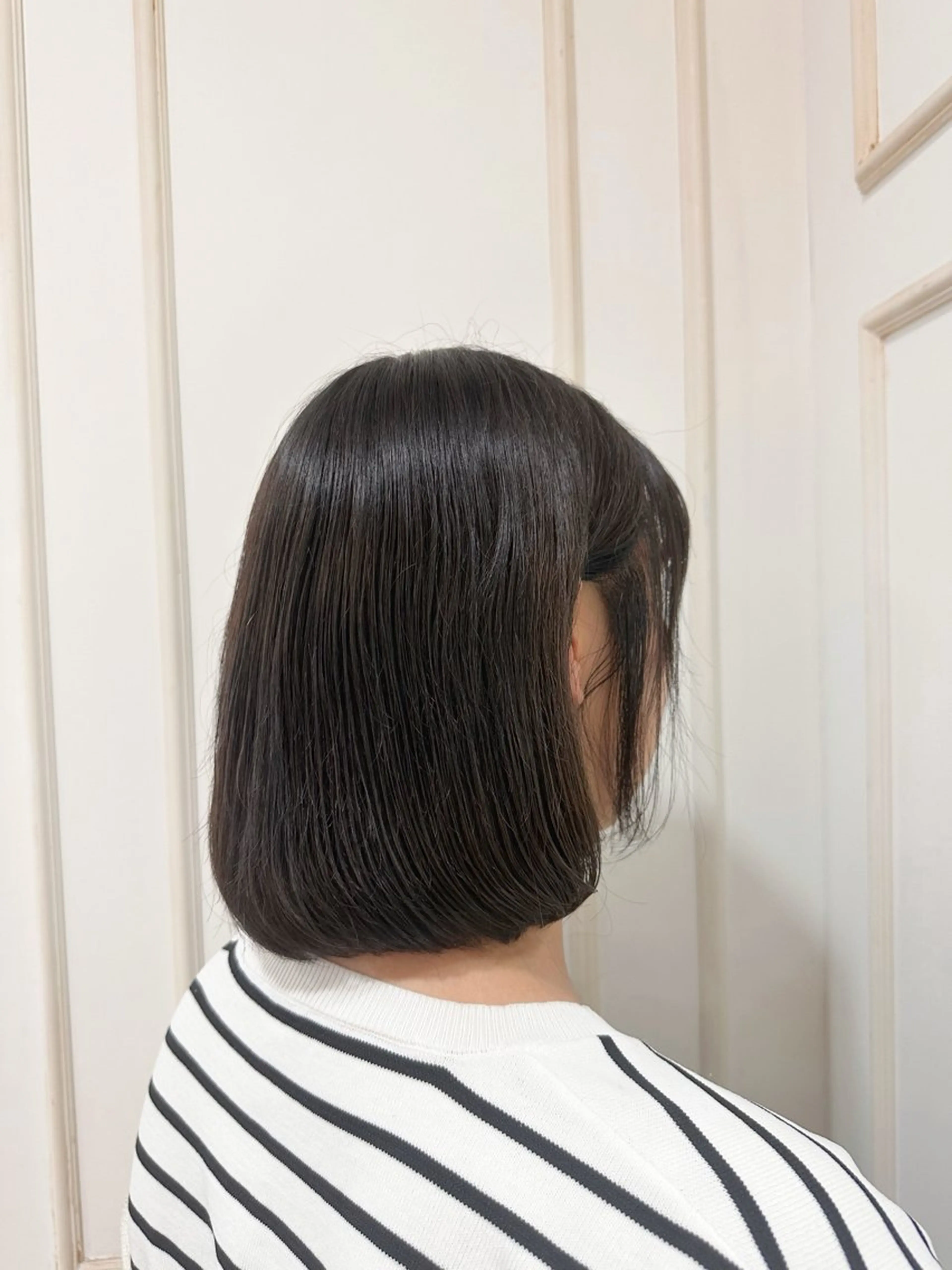 ミディアム カット ヘアカラー 釣谷 優心のヘアスタイル
