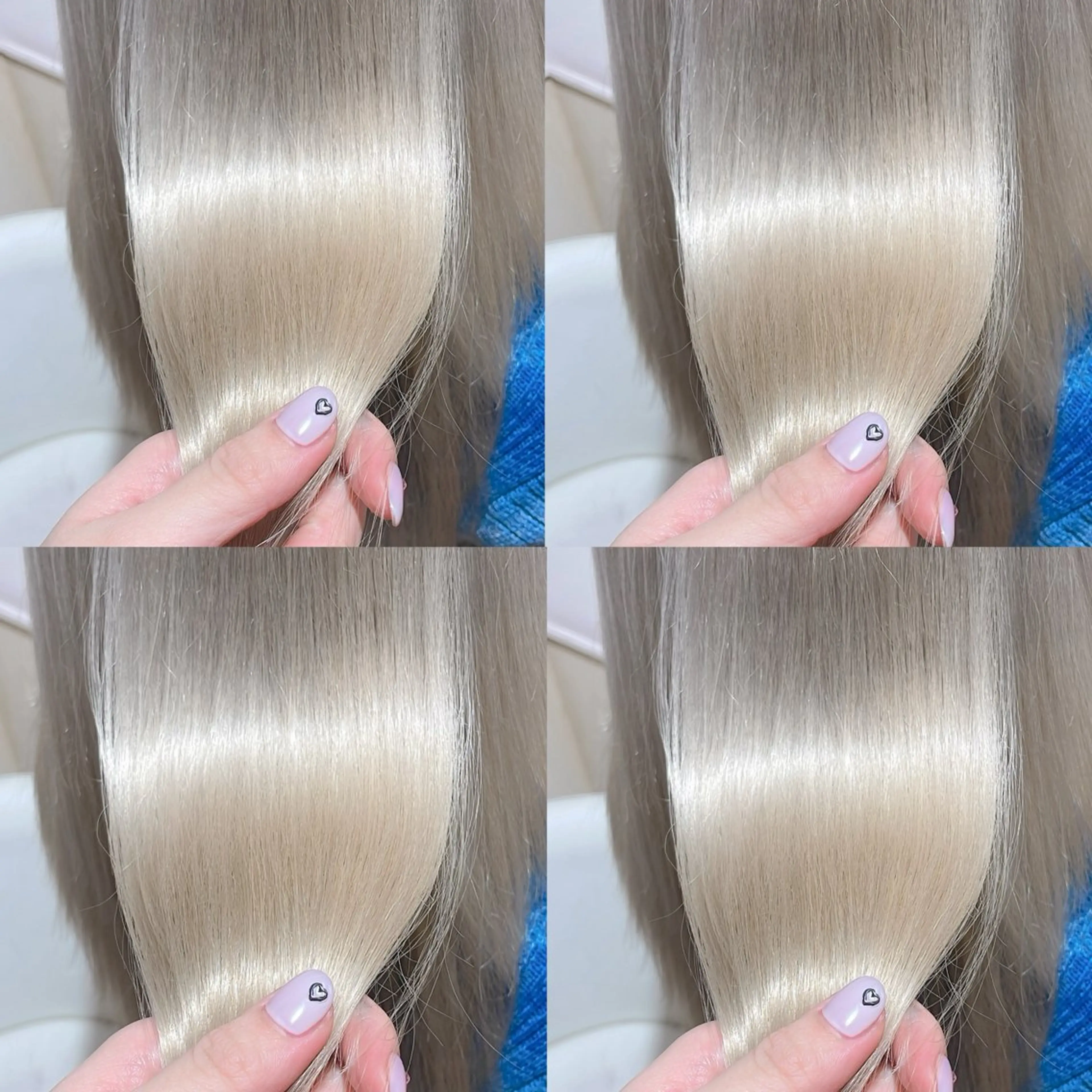 セミロング カラー ヘアカラー トリートメント 大人可愛い韓国ヘア きららのヘアスタイル