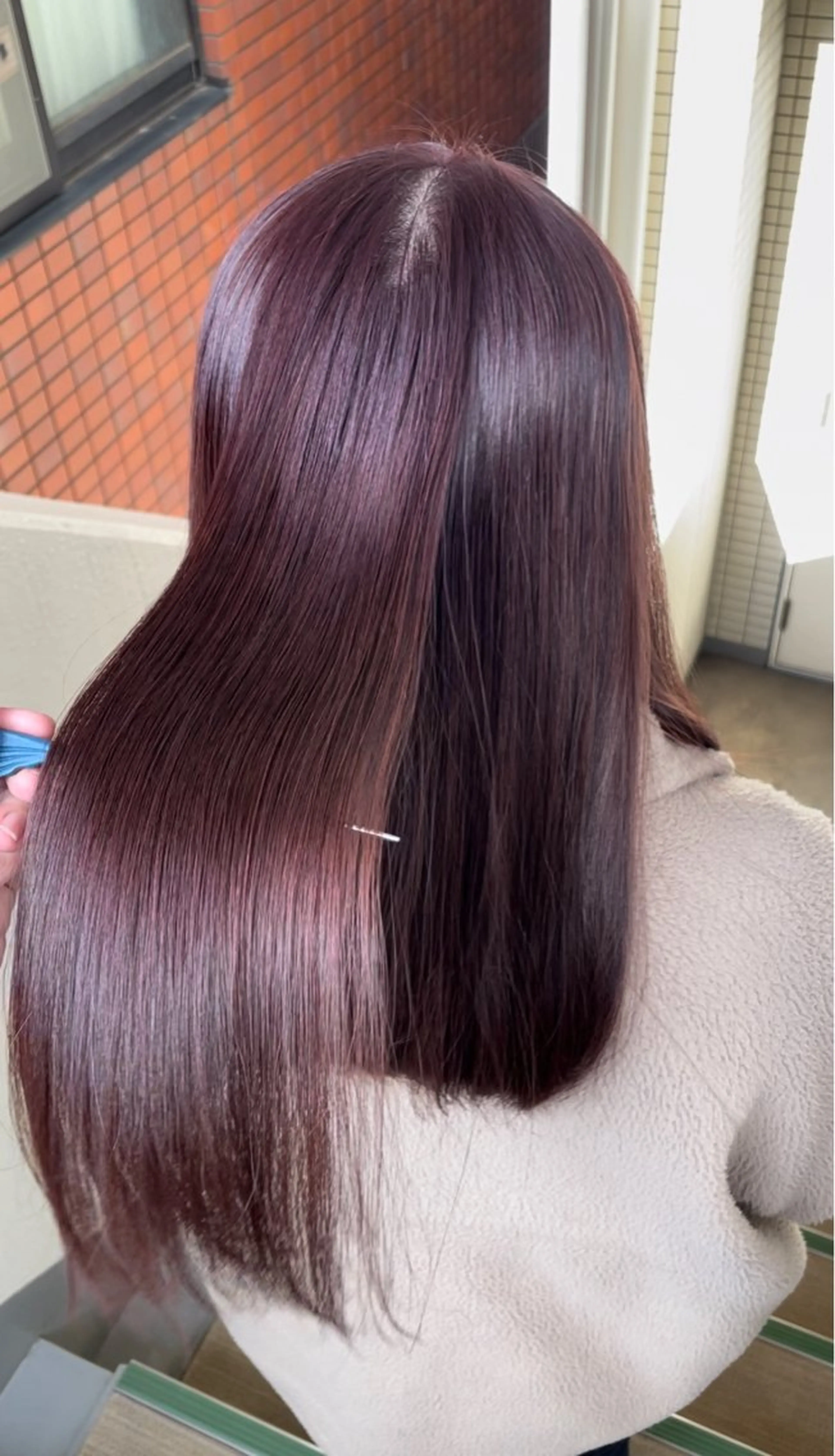 【🌸平日限定🌸】✨髪質改善inカラー✨＋カット＋トリートメントの写真