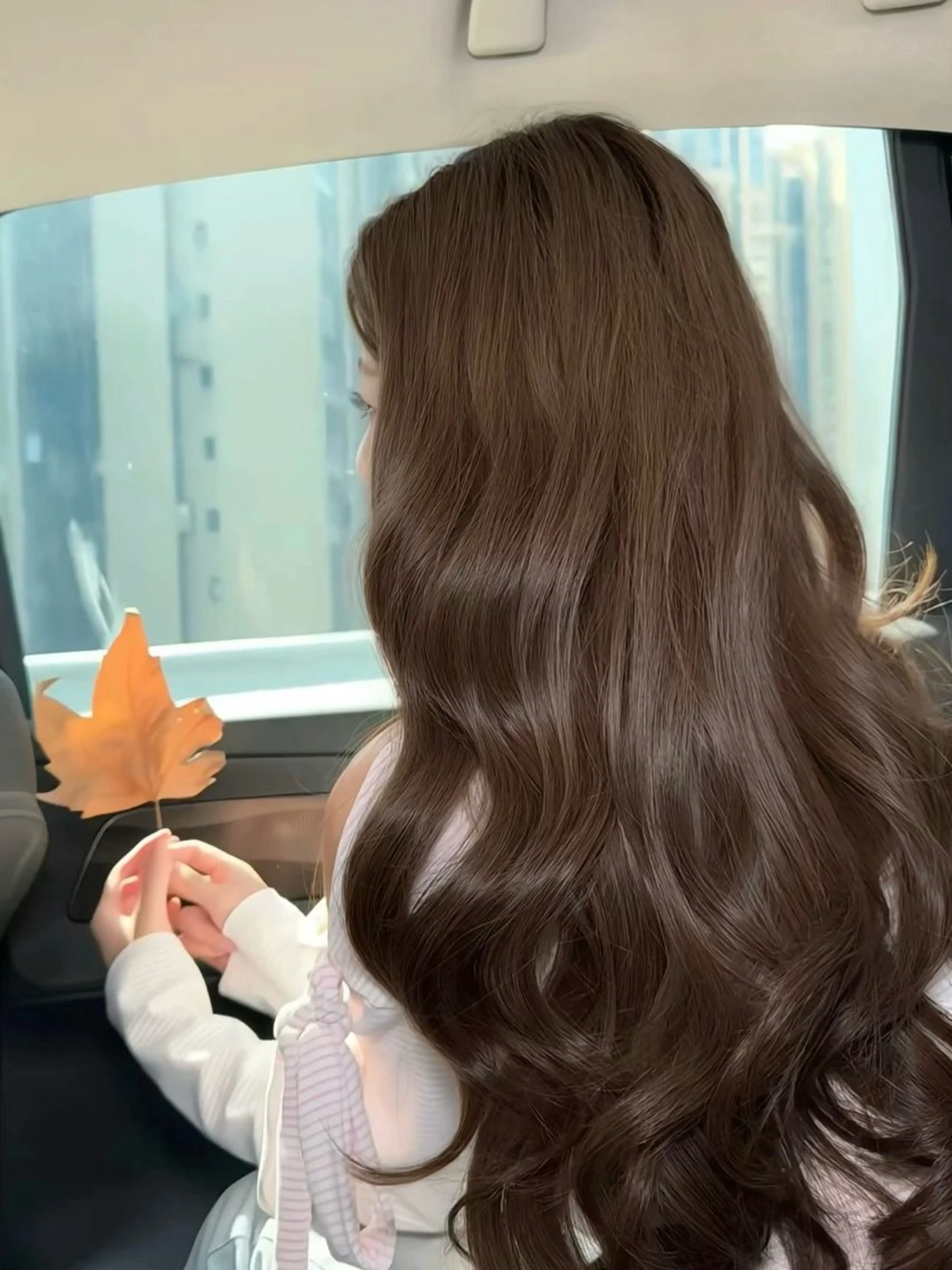 ロング カット ヘアカラー トリートメント ♡【𝐀𝐬𝐡】♡ 徳井はやとのヘアスタイル