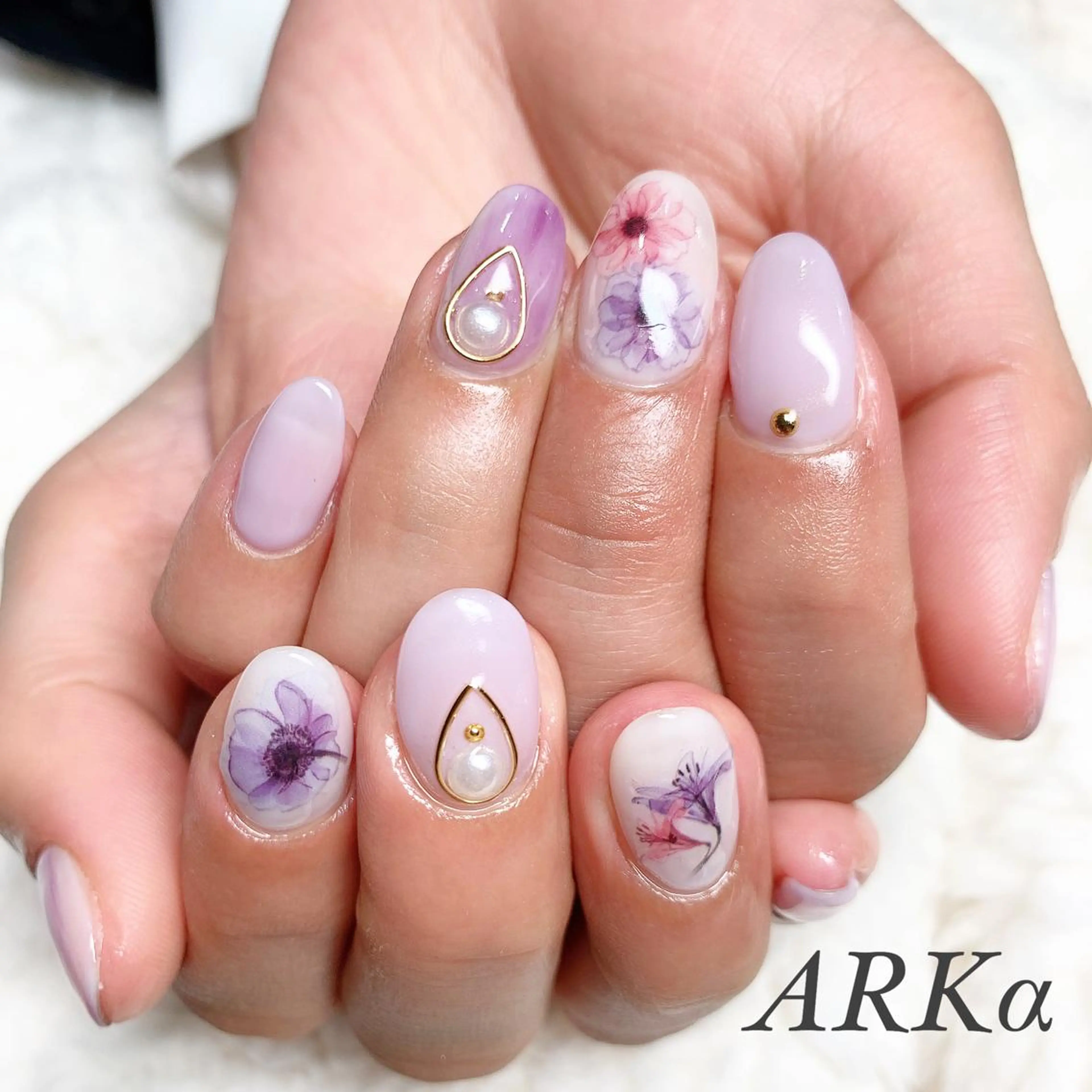 ネイル ハンドネイル Nailsalon ARKαのネイルデザイン