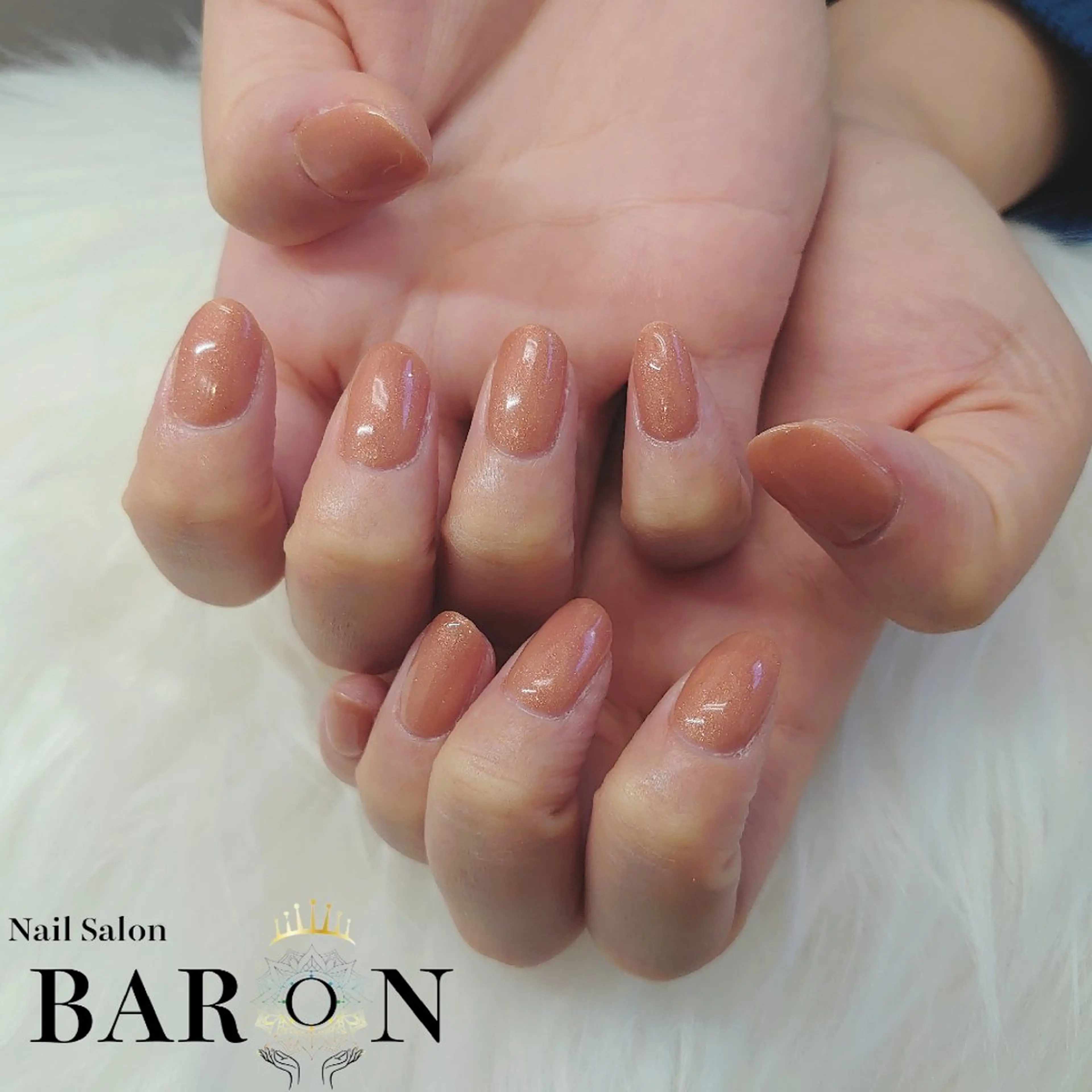 ネイル ワンカラーネイル ♛BARON♛ AOIのネイルデザイン