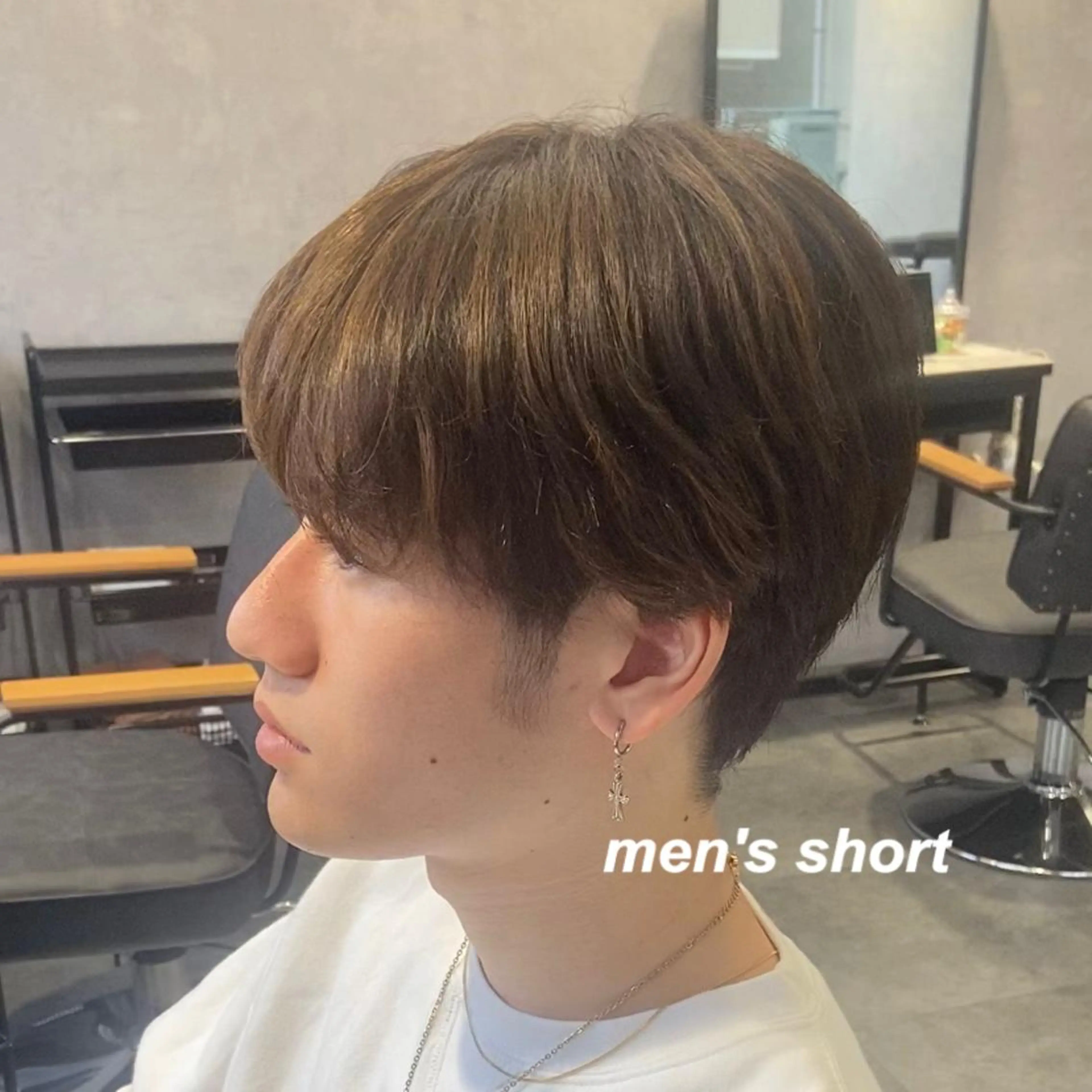 ショート メンズ カット プルエクステ/インナ ーカラー🦊はるなのヘアスタイル