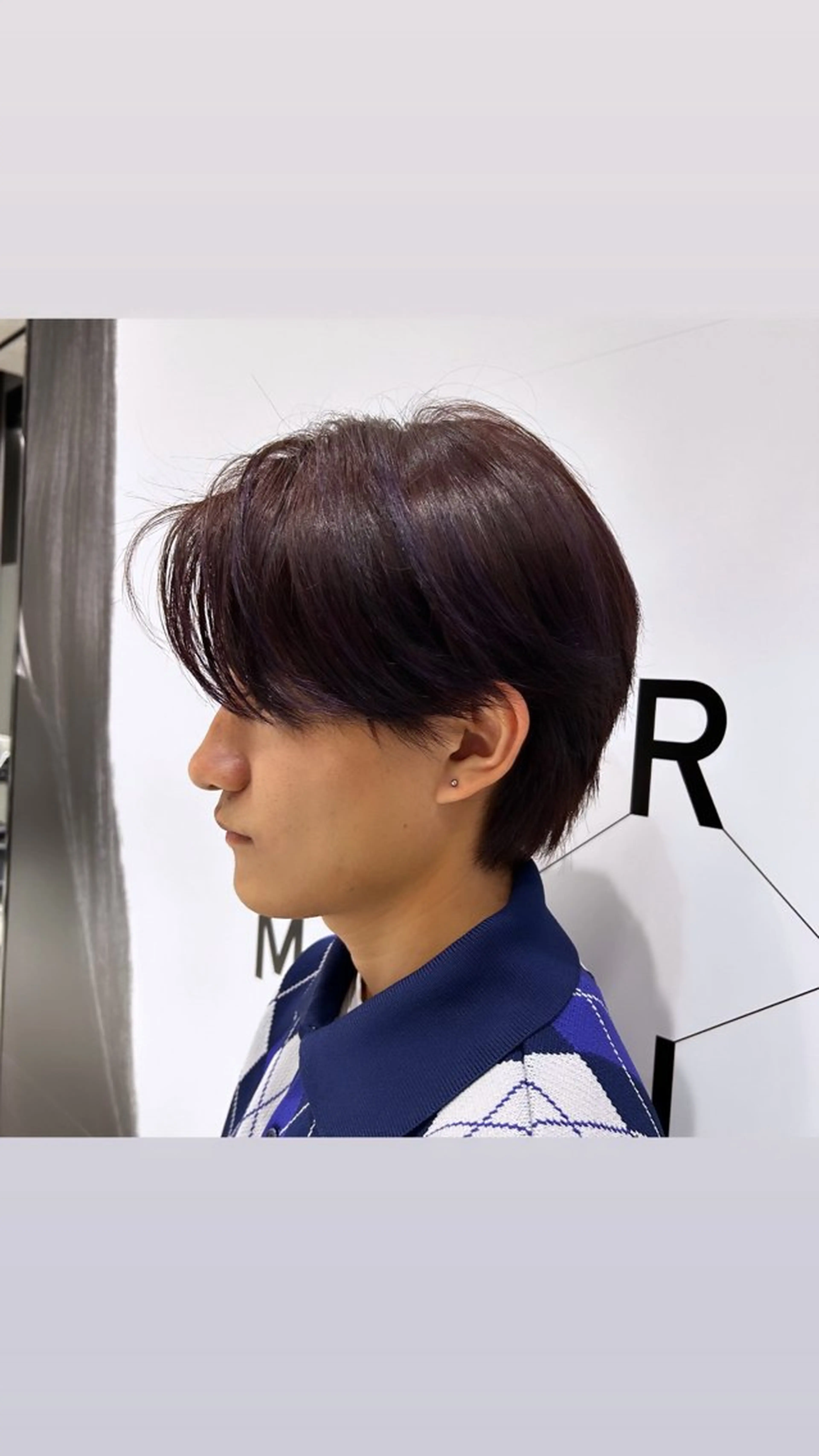 メンズ メンズハイライト ヘアカラー トリートメント 近藤 ちかのヘアスタイル