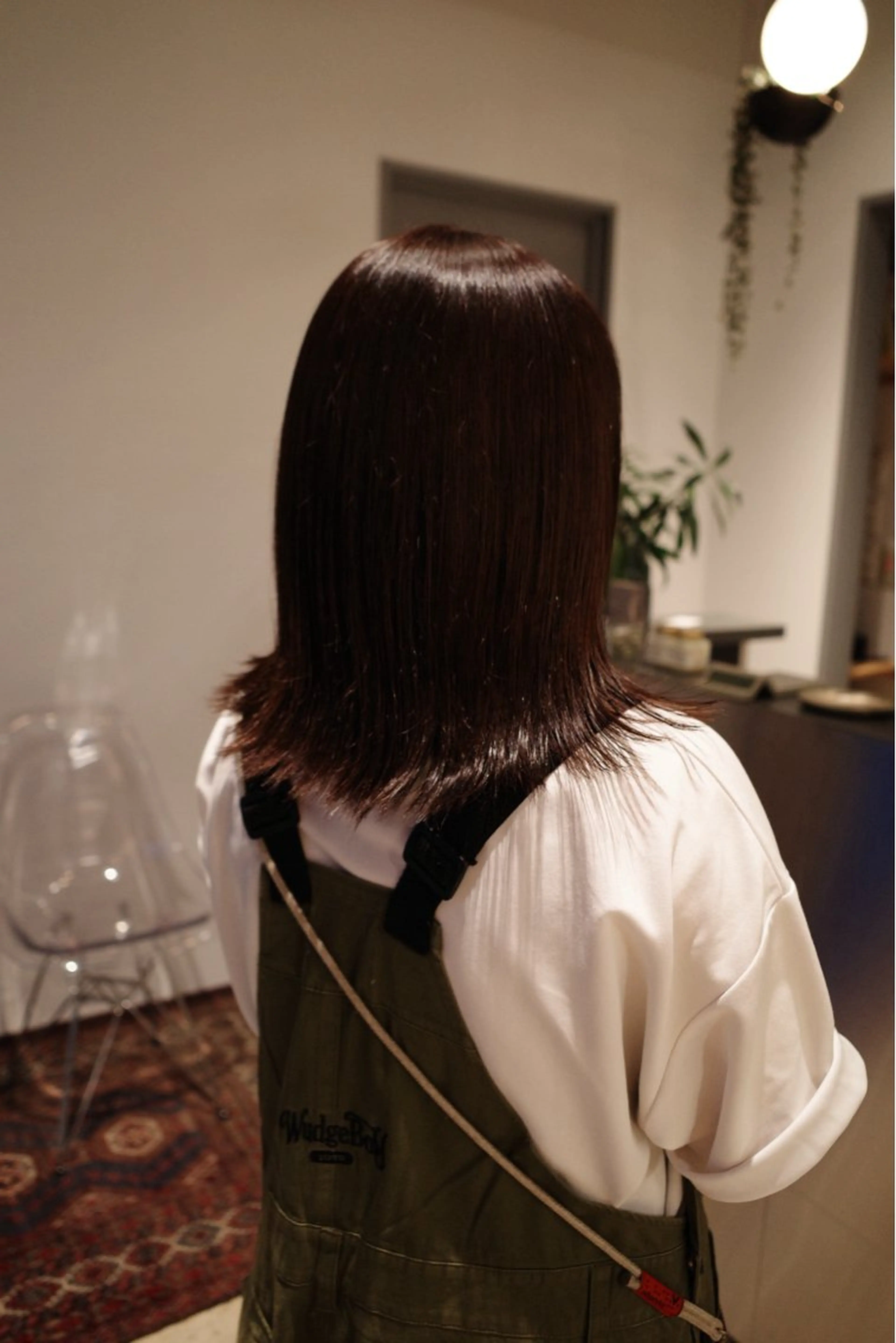 ミディアム カラー piilo /佐田國 友真のヘアスタイル