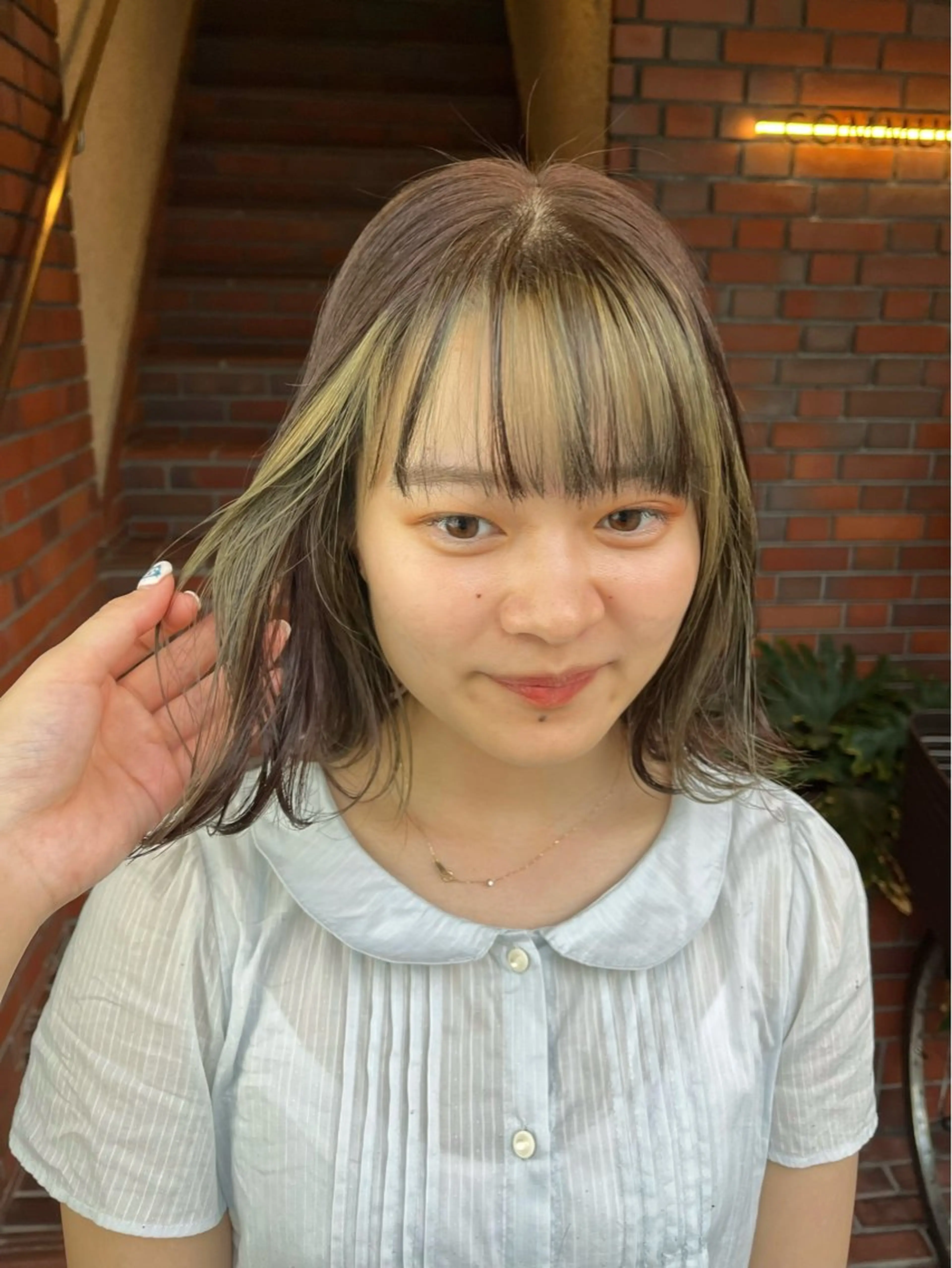 カラー ヘアカラー 凜 (りん)のヘアスタイル