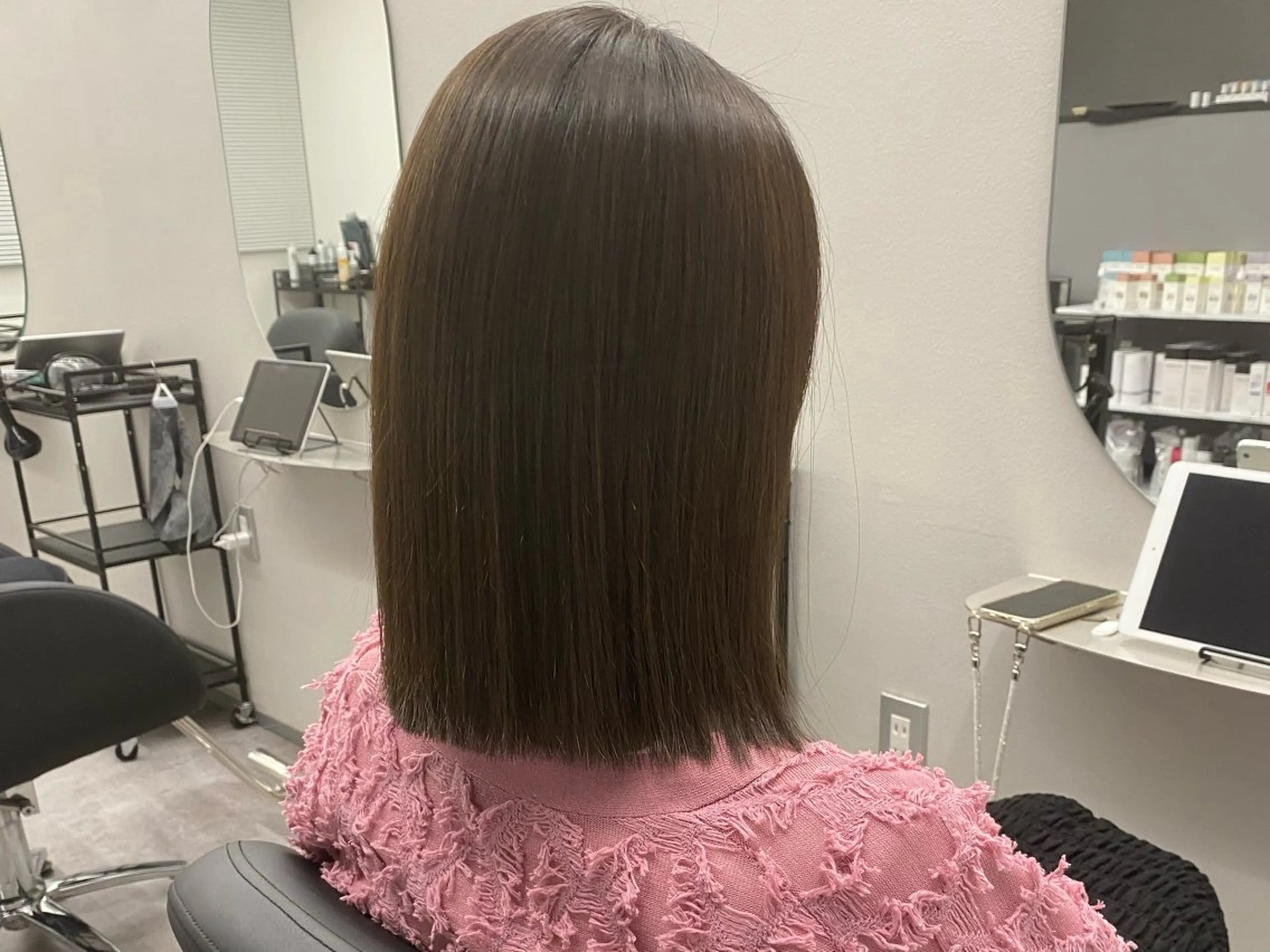 ミディアム カラー トリートメント ice prodby bloom所属・榎本 ようなのヘアスタイル