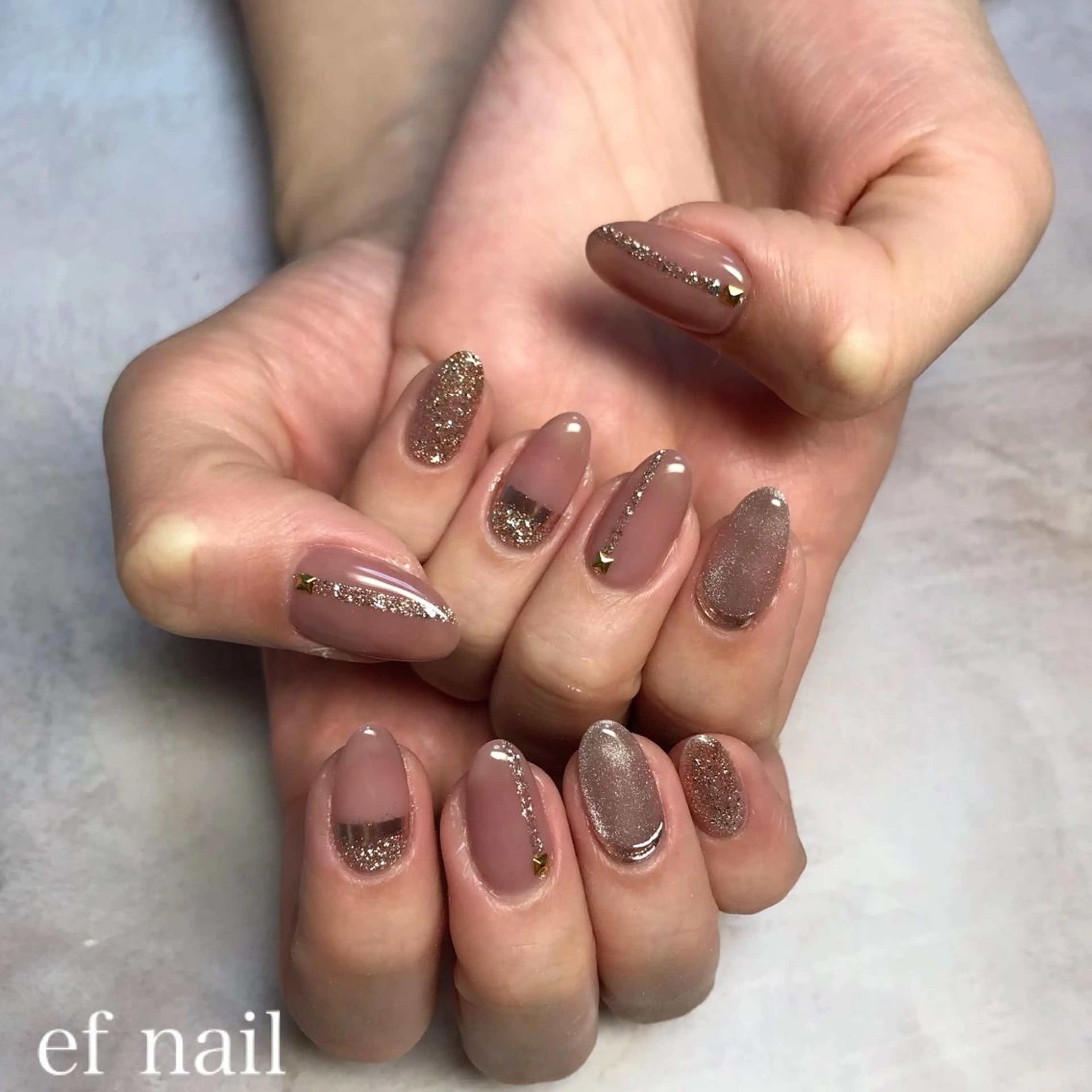 ネイル ハンドネイル ef nailのネイルデザイン
