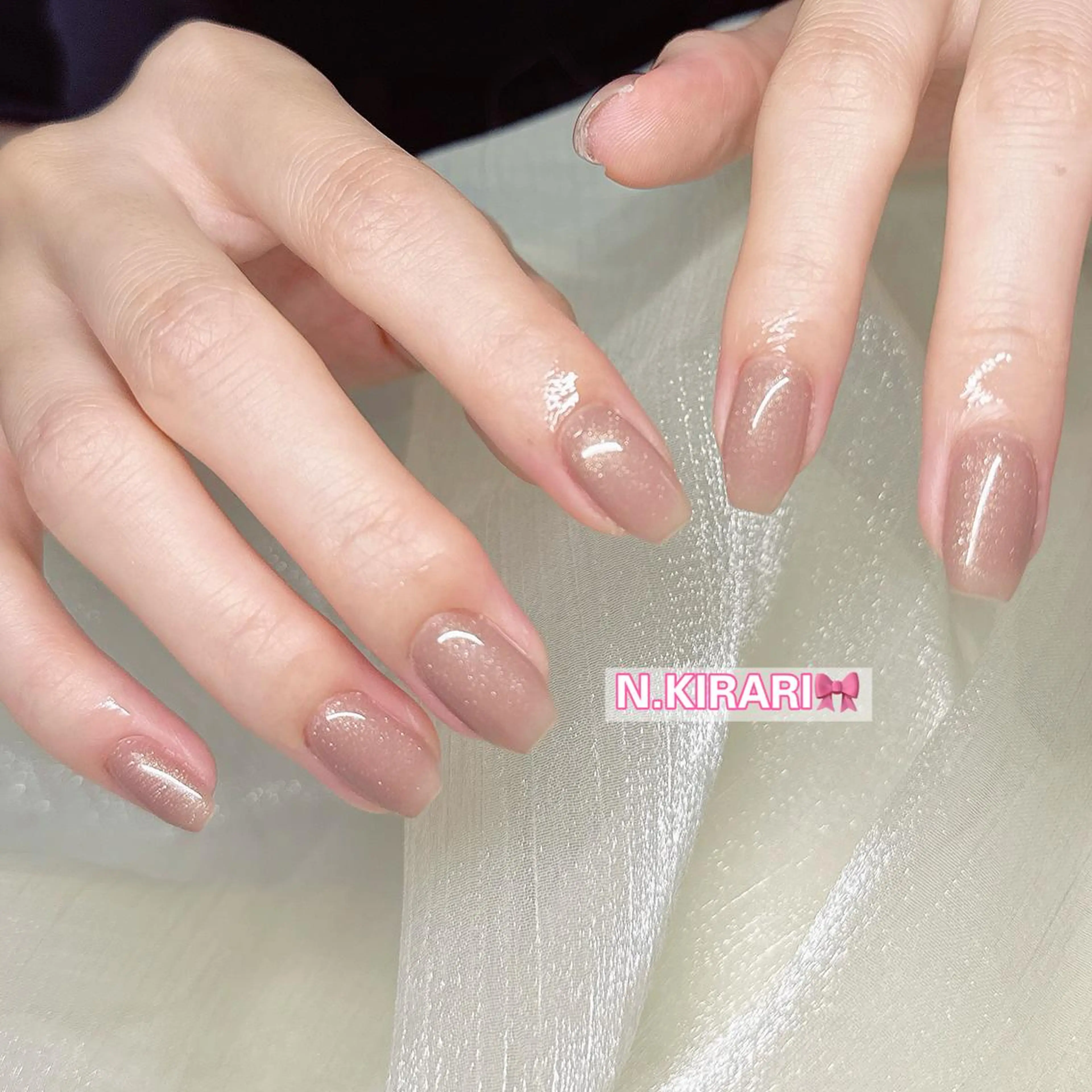 ネイル ハンドネイル ハンドケア 🎀 ユズ 🎀のネイルデザイン