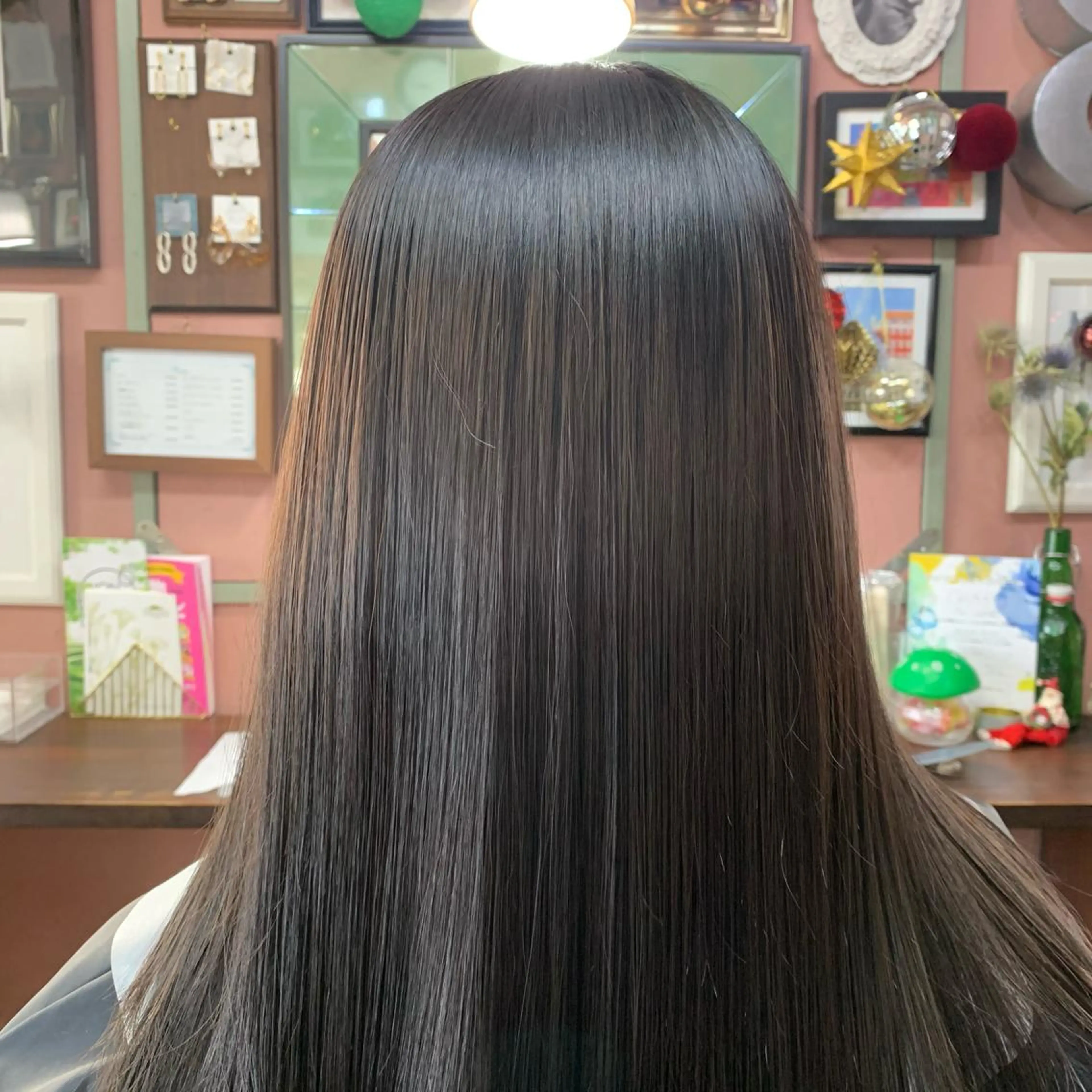 ロング カラー 髪質改善 トリートメント カット トリートメント chouette/ 根本優希のヘアスタイル