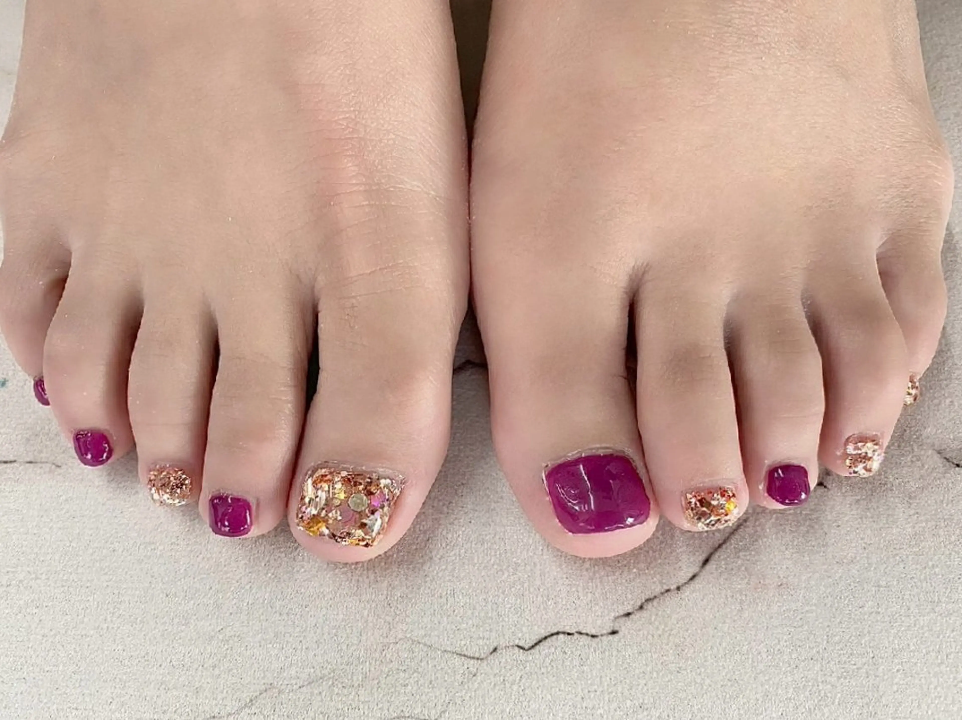 ネイル フットネイル jewelry &nail ècxia所属・jewelry & nailecxia のネイルデザイン