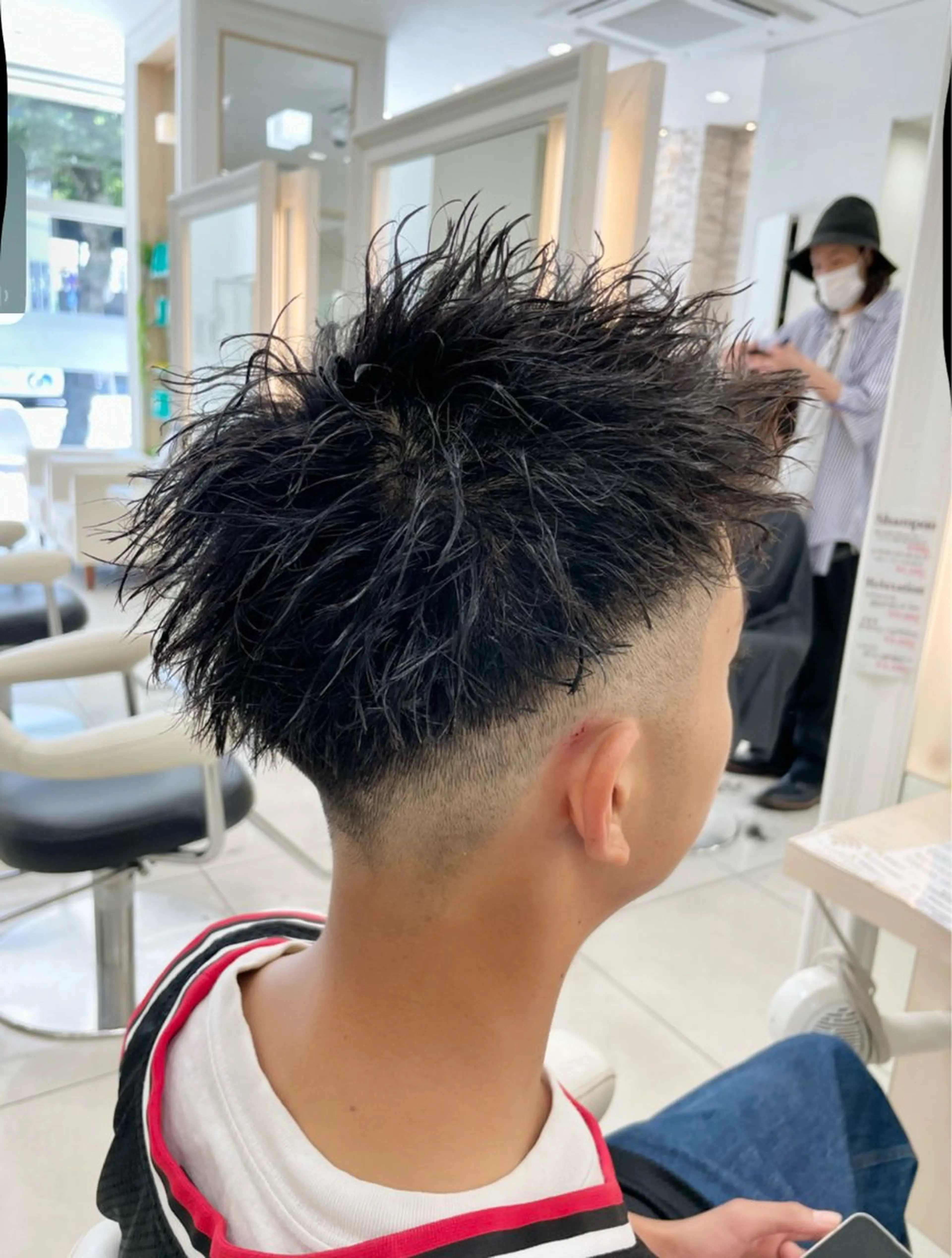 パーマ メンズ カット パーマ ✨️ツヤ髪✨️ 💫髪質改善💫間宮のヘアスタイル