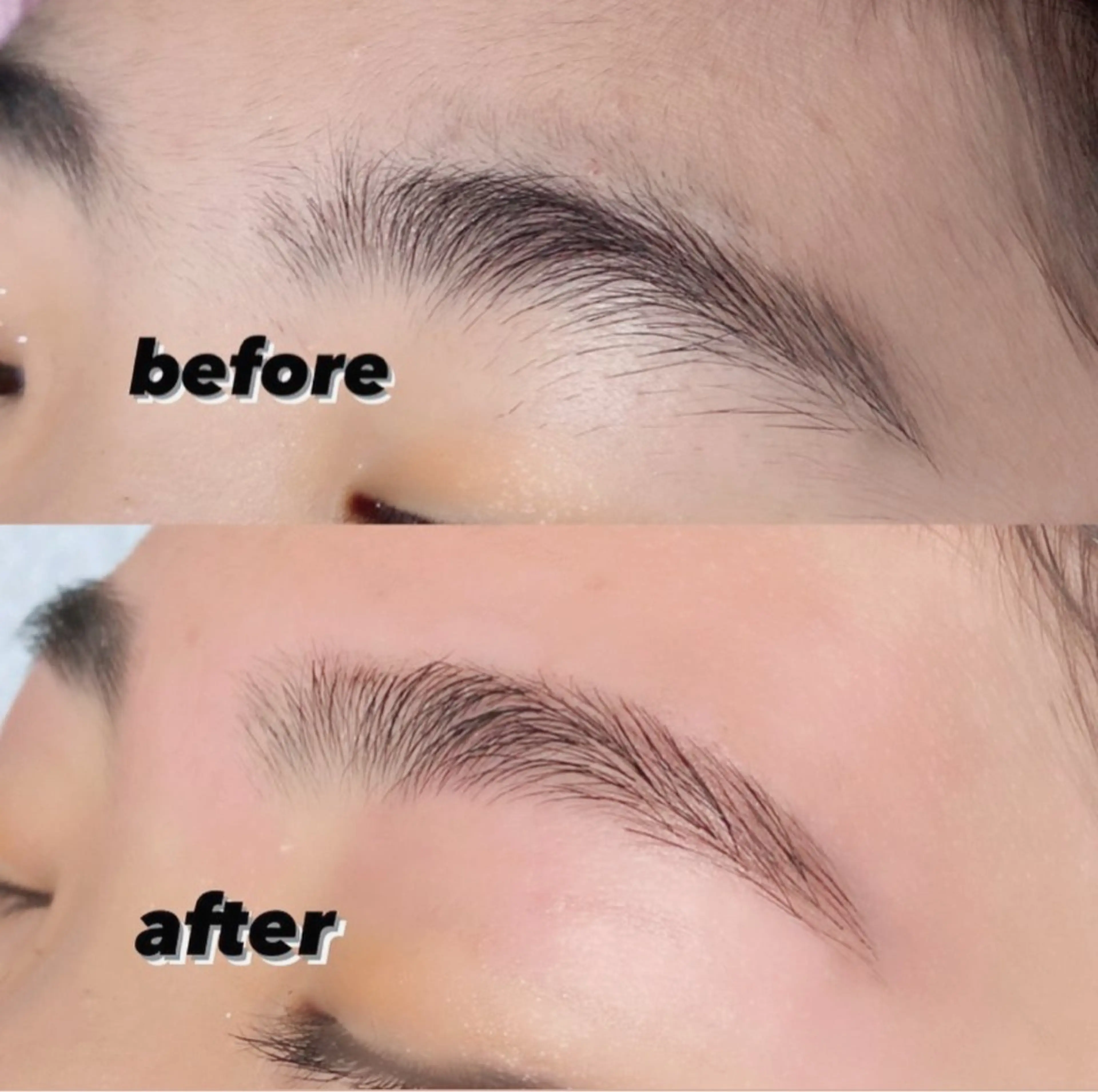 アイブロウ ワックス脱毛 眉カット PLATINUM DOLL栄 RIKOのマツエク・マツパデザイン