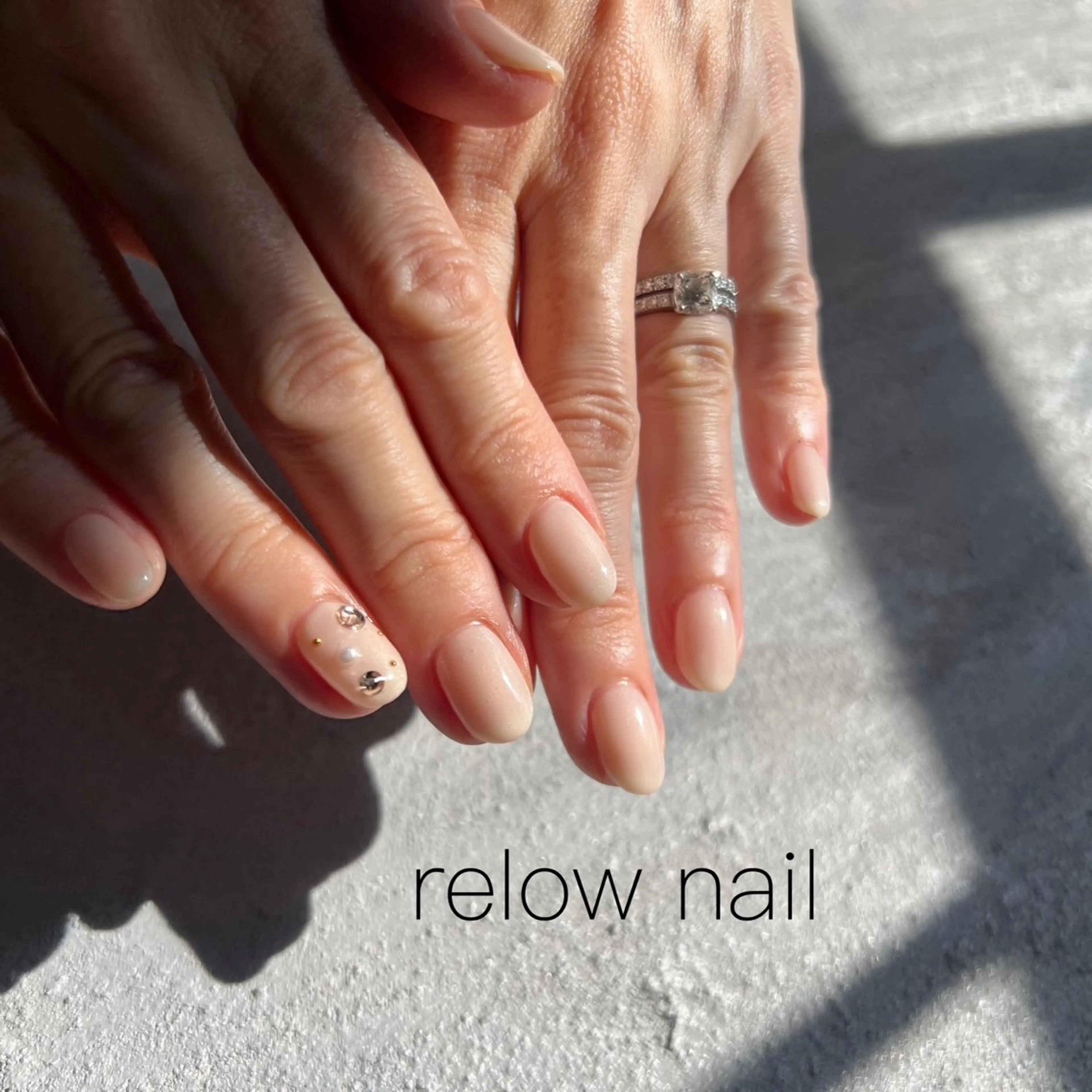 ネイル アートネイル ワンカラーネイル イシヅカ /relownailのネイルデザイン