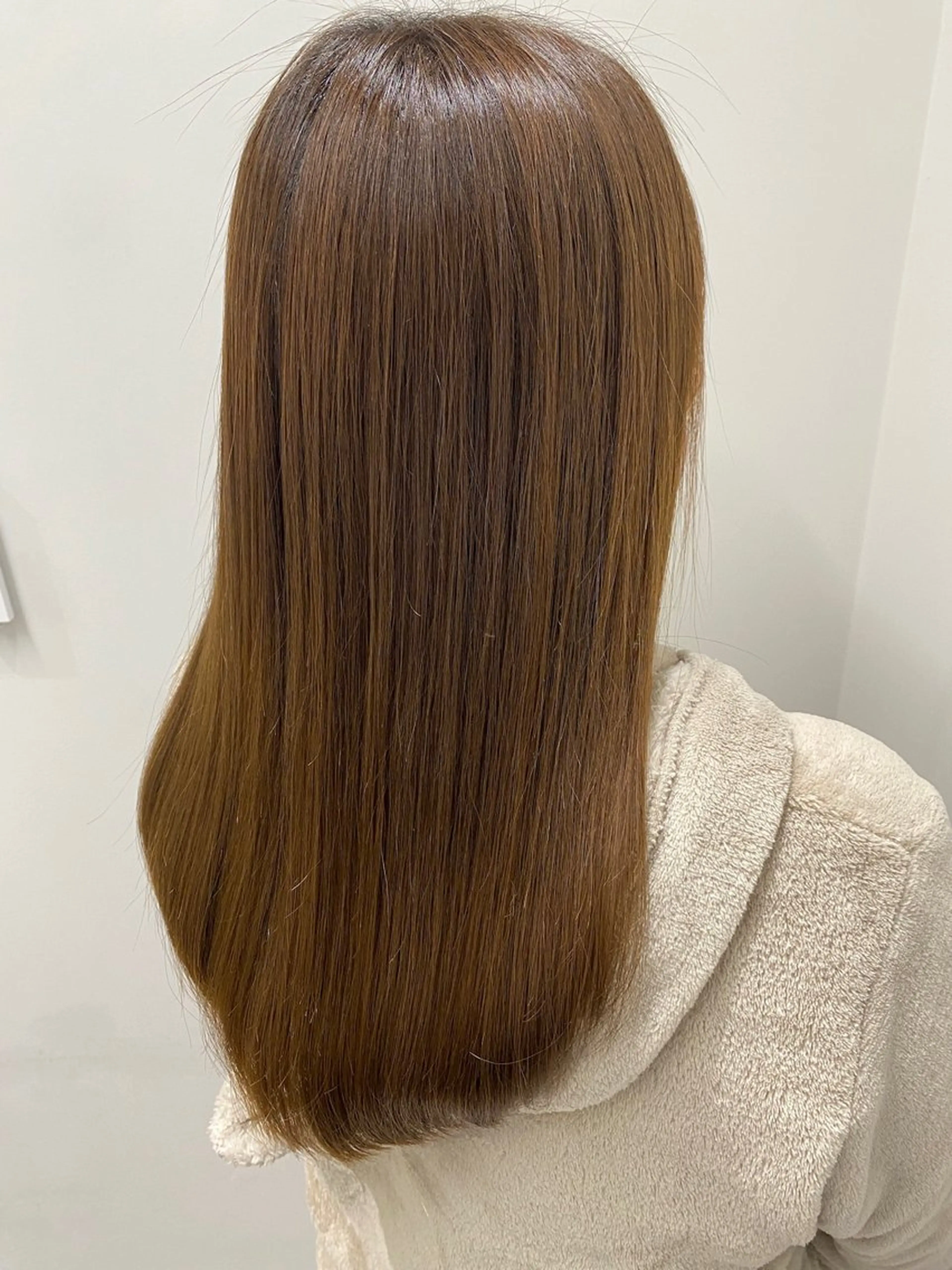 ロング カラー パーマ 髪質改善 ヘアカラー トリートメント ヘッドスパ 髪質改善・育髪サロンABELIA所属・大西 敦之のヘアスタイル