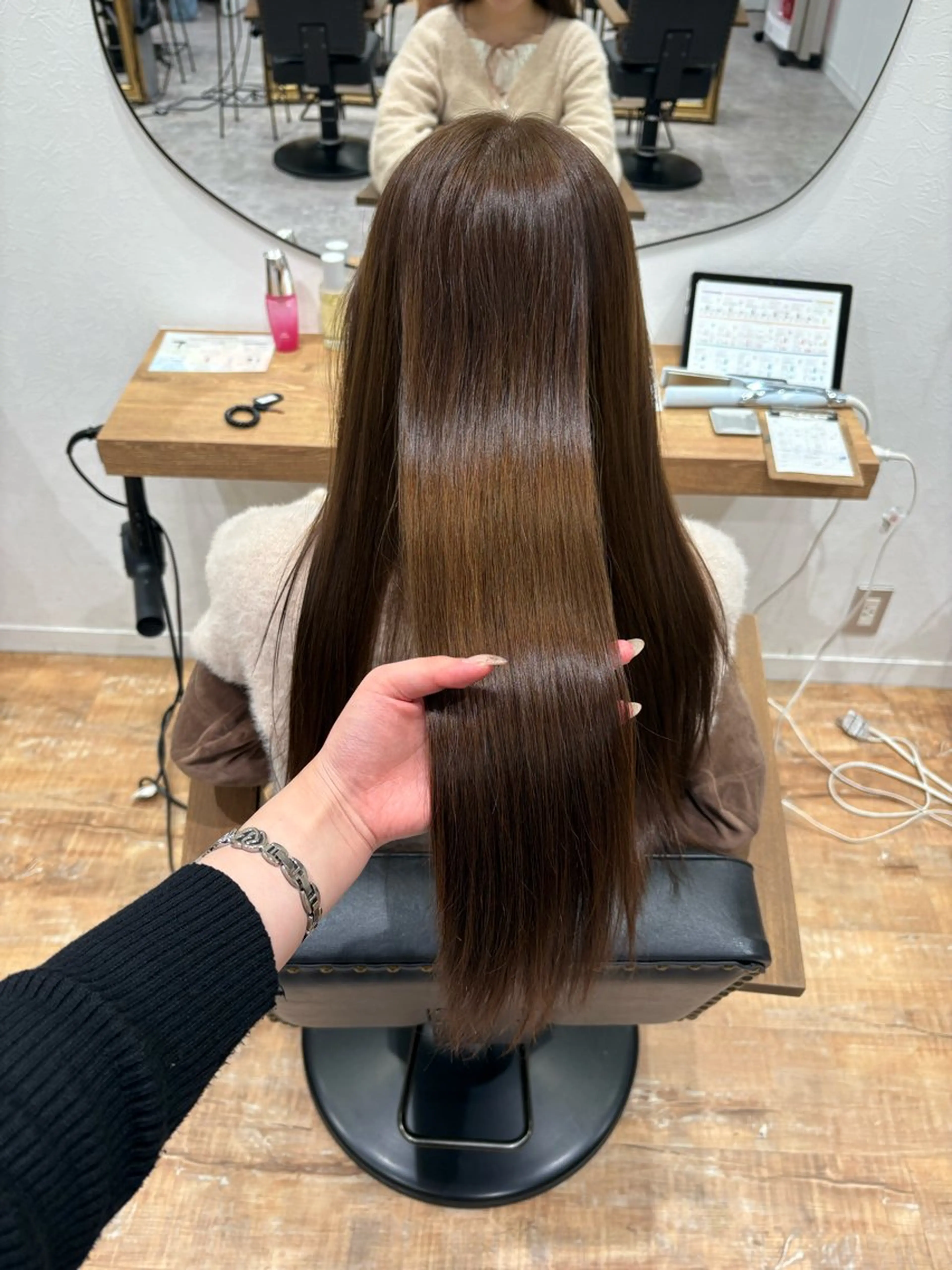 カラー ヘアカラー 透明感カラー/ダブル カラー/MAI🎀のヘアスタイル