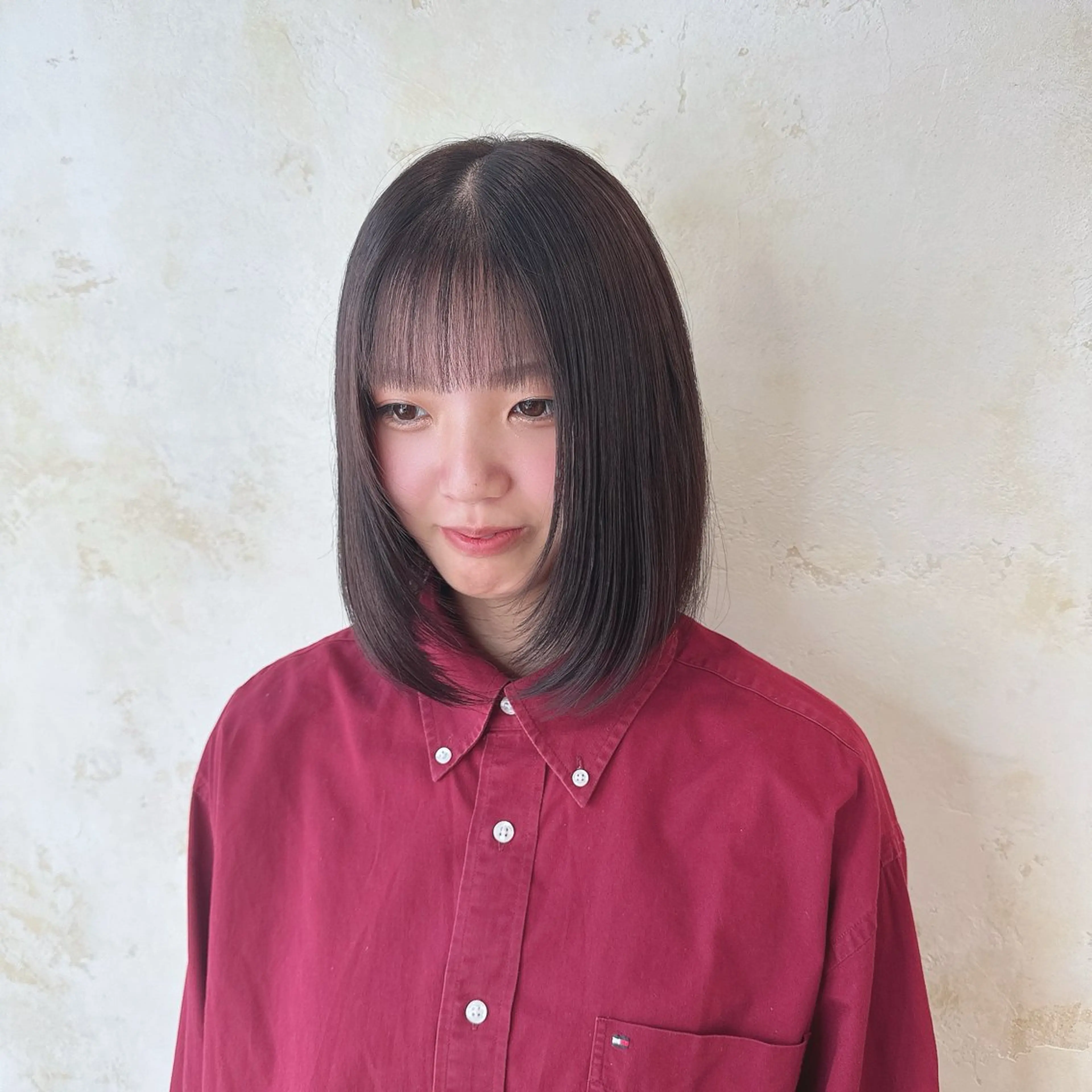 ショート 顔まわりレイヤー レイヤーカット 🎀ITSUKI暖色 カラー/レイヤー🎀のヘアスタイル