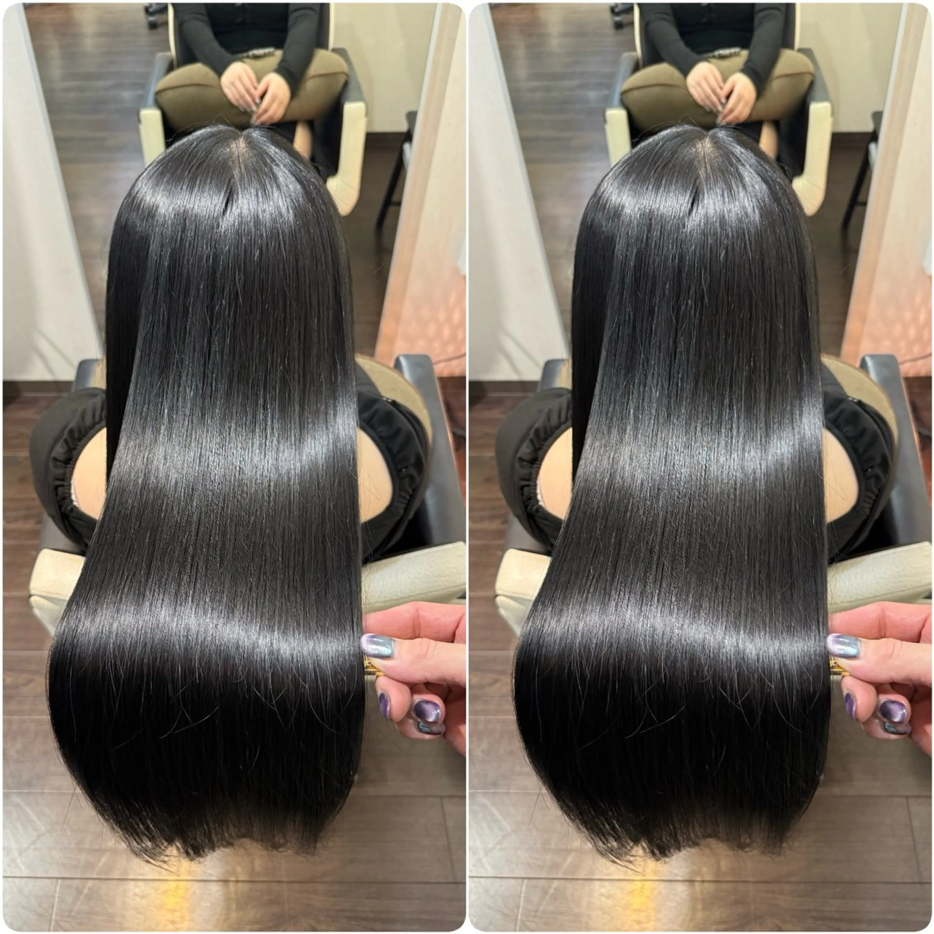 ロング カット 縮毛矯正 トリートメント ヘッドスパ youres hair 東口店所属・🌸ULTOWA🌸 髪質改善/縮毛/店長のヘアスタイル
