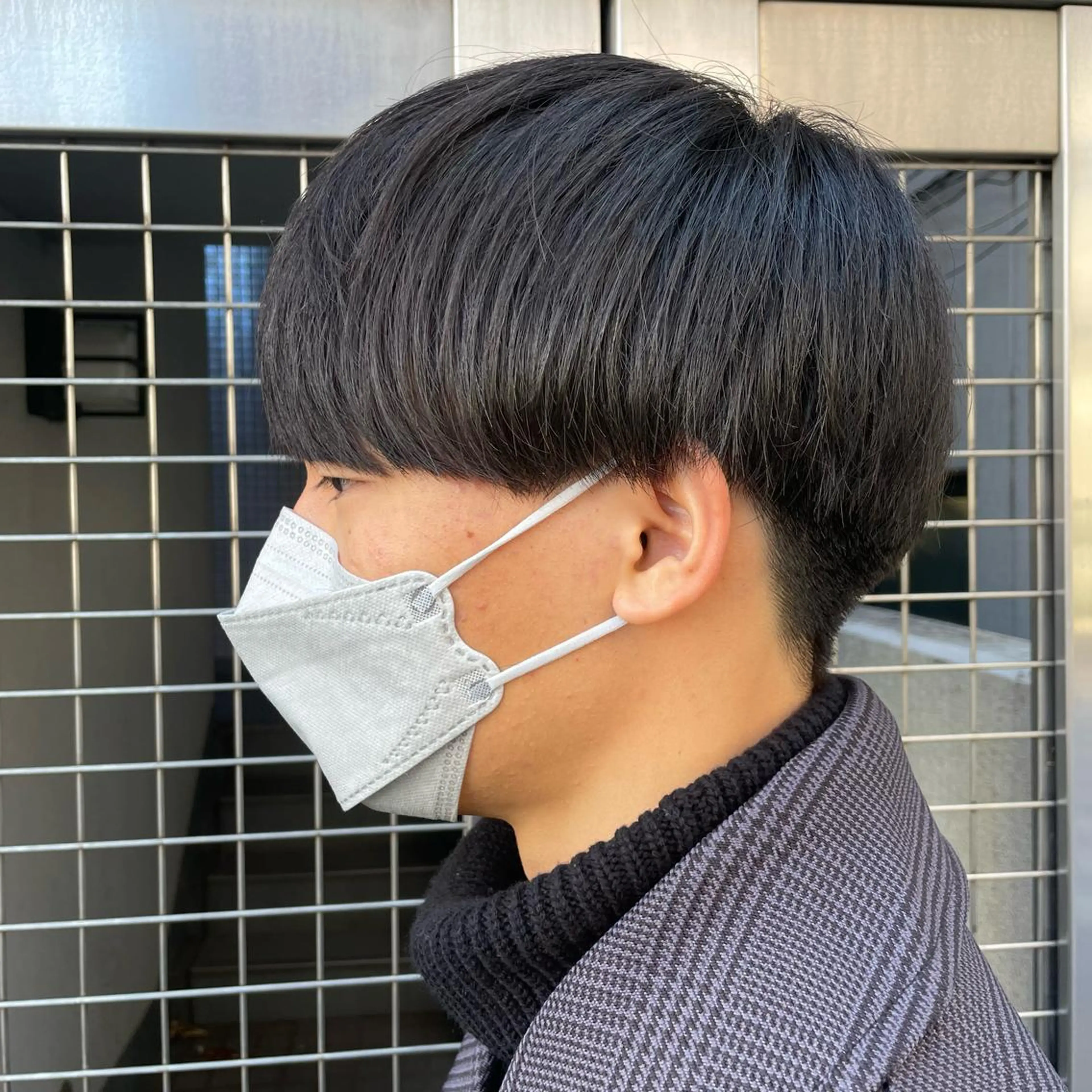 ショート メンズ カット 【メンズ縮毛矯正】 田中秀斗のヘアスタイル