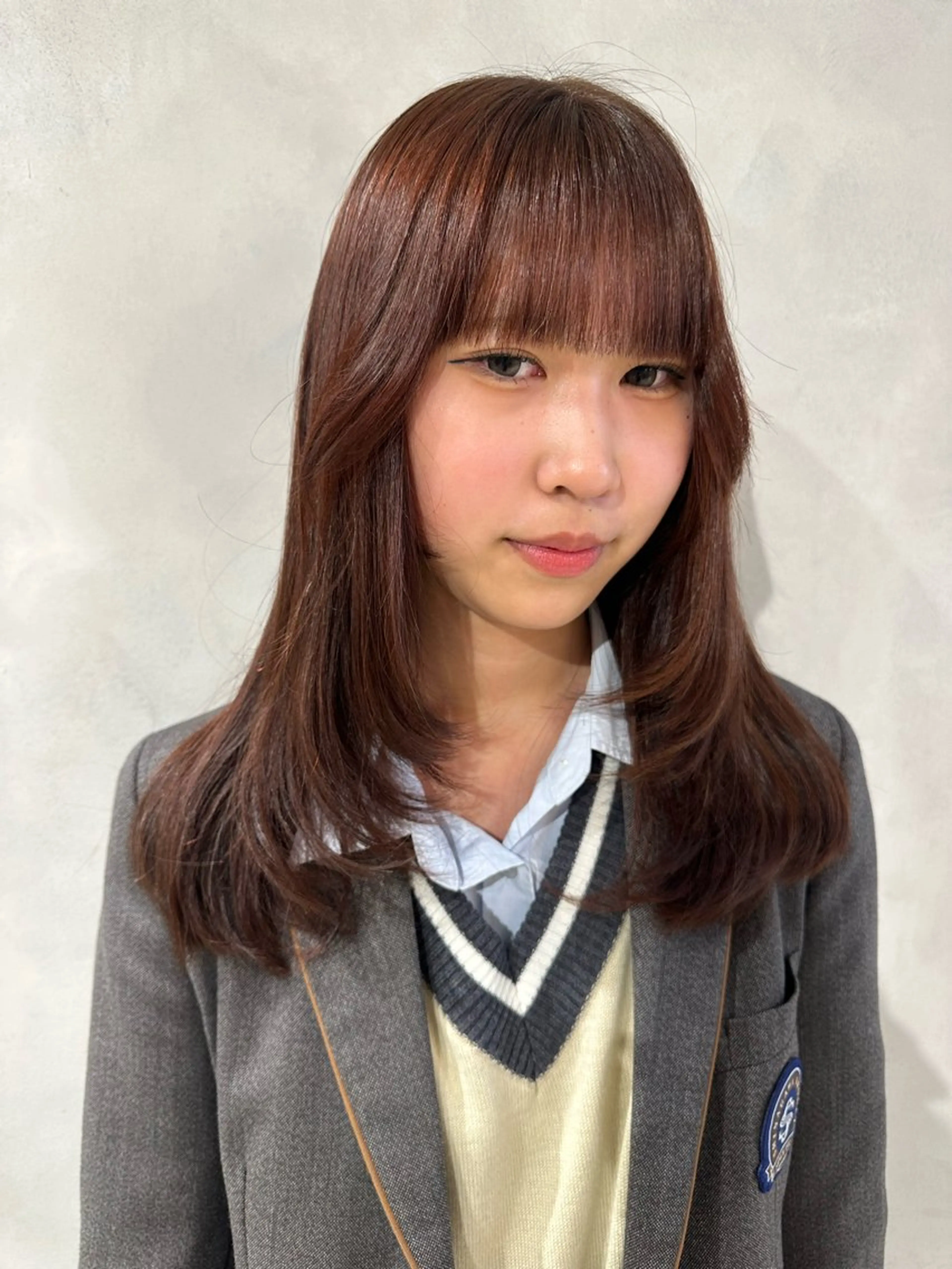 セミロング 🎀韓国/髪質改善 長野美和🎀のヘアスタイル