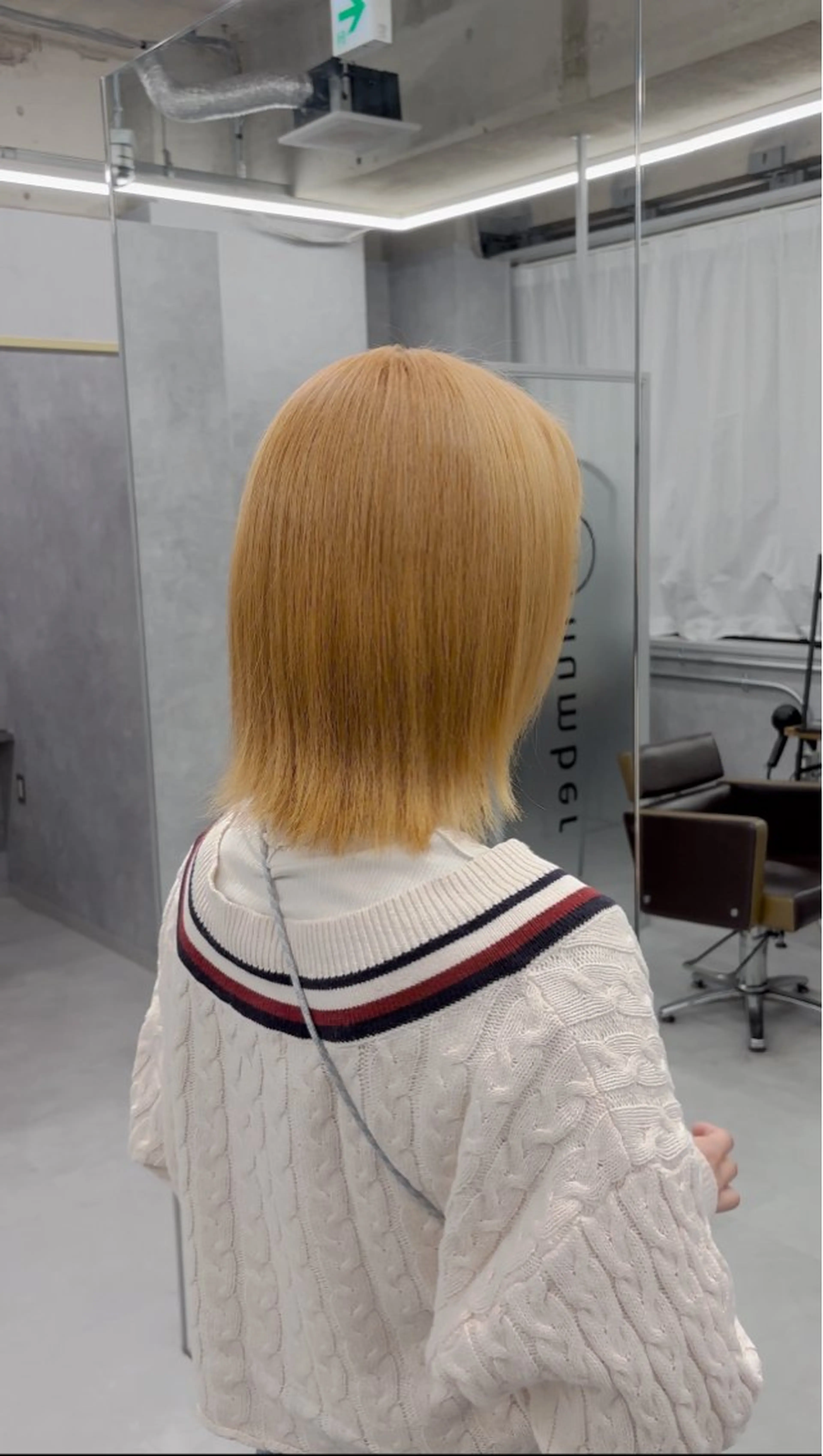 ショート カット ヘアカラー トリートメント NUMBER 天王寺YUYAのヘアスタイル