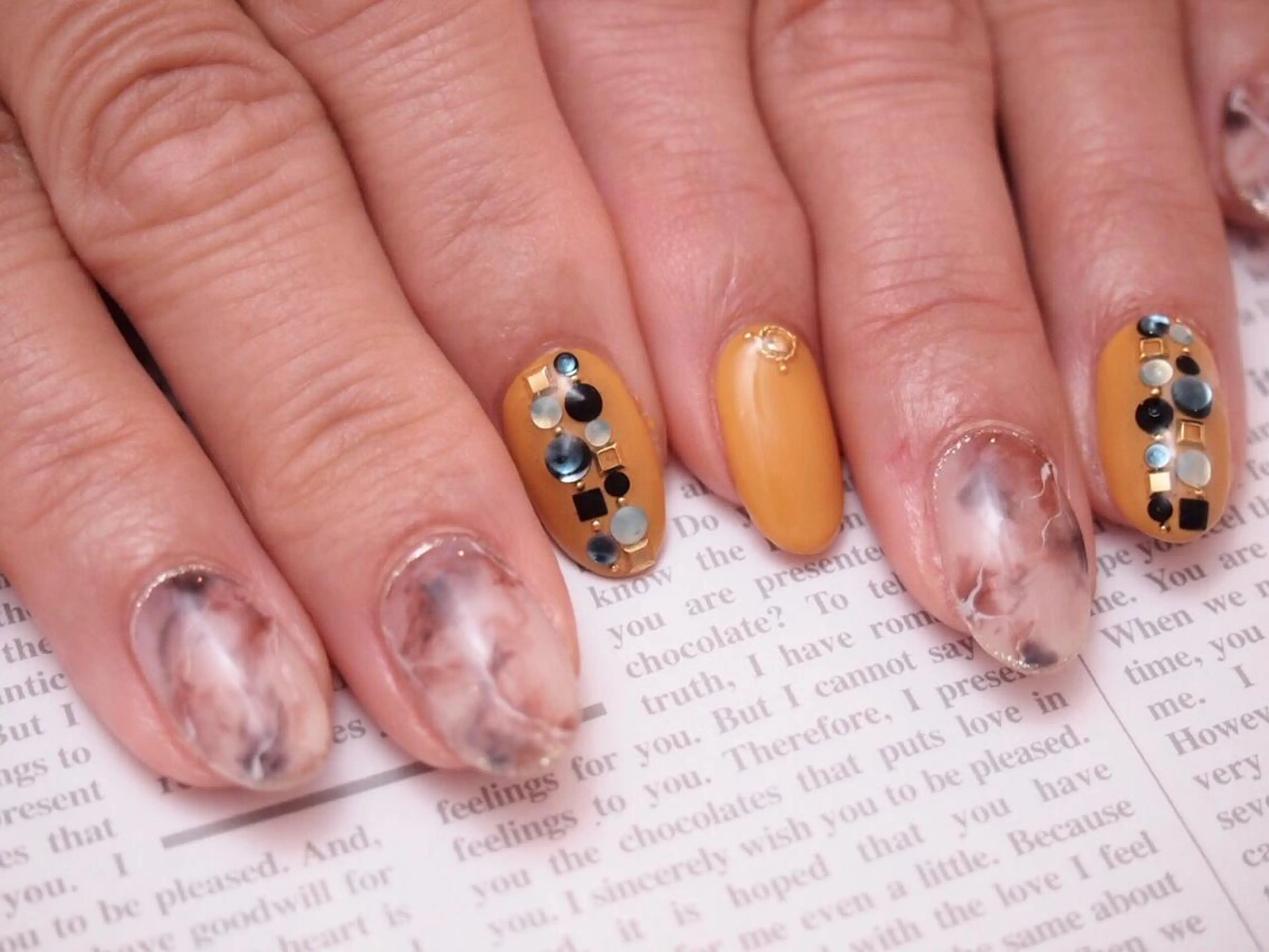 ネイル べっ甲ネイル NAIL'S MODAのネイルデザイン