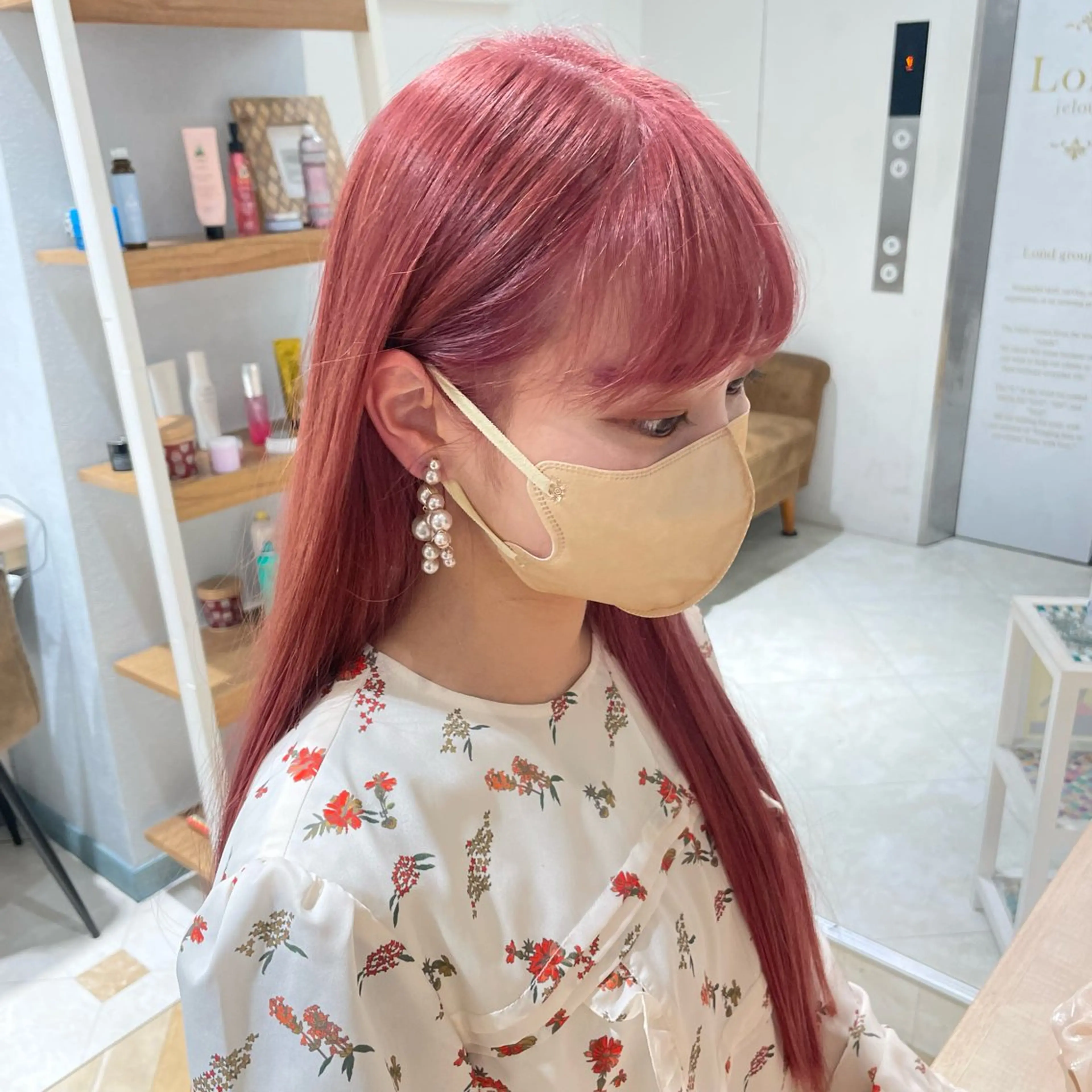 ロング カラー ヘアカラー もえな 💋👼🏻のヘアスタイル