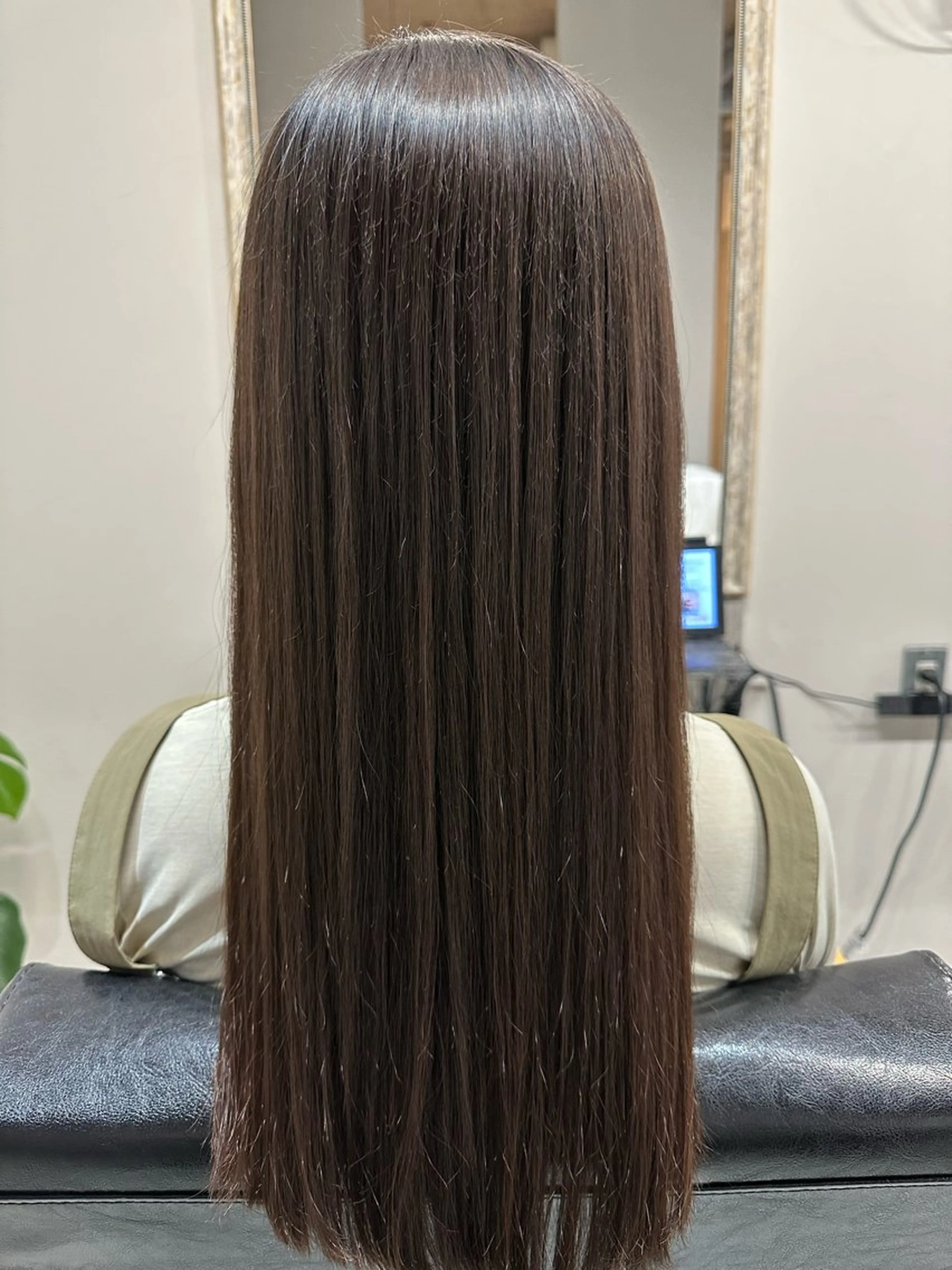 ロング カット 縮毛矯正 トリートメント kaminote所属・福西 晃希のヘアスタイル
