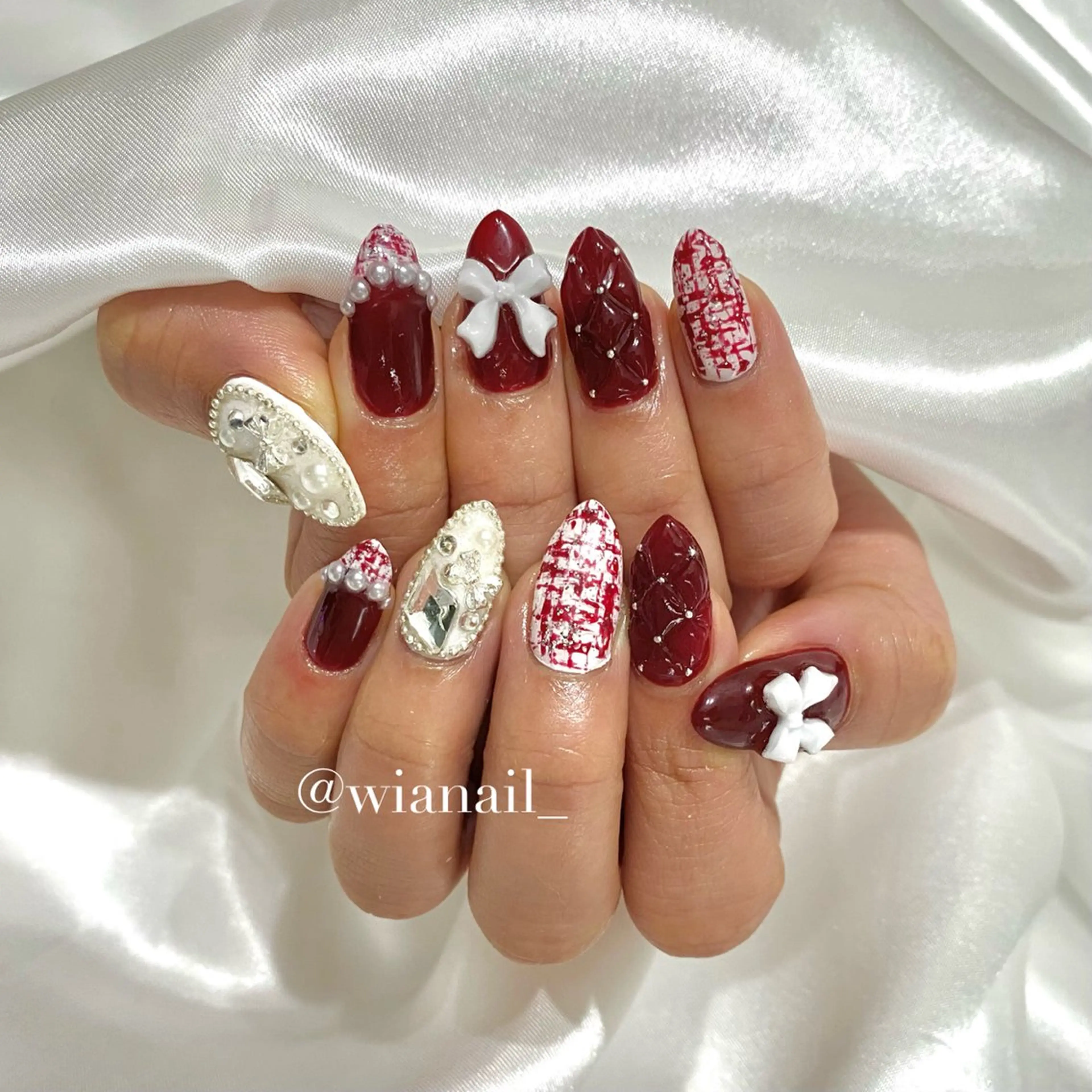ネイル ハンドネイル WiA nailのネイルデザイン