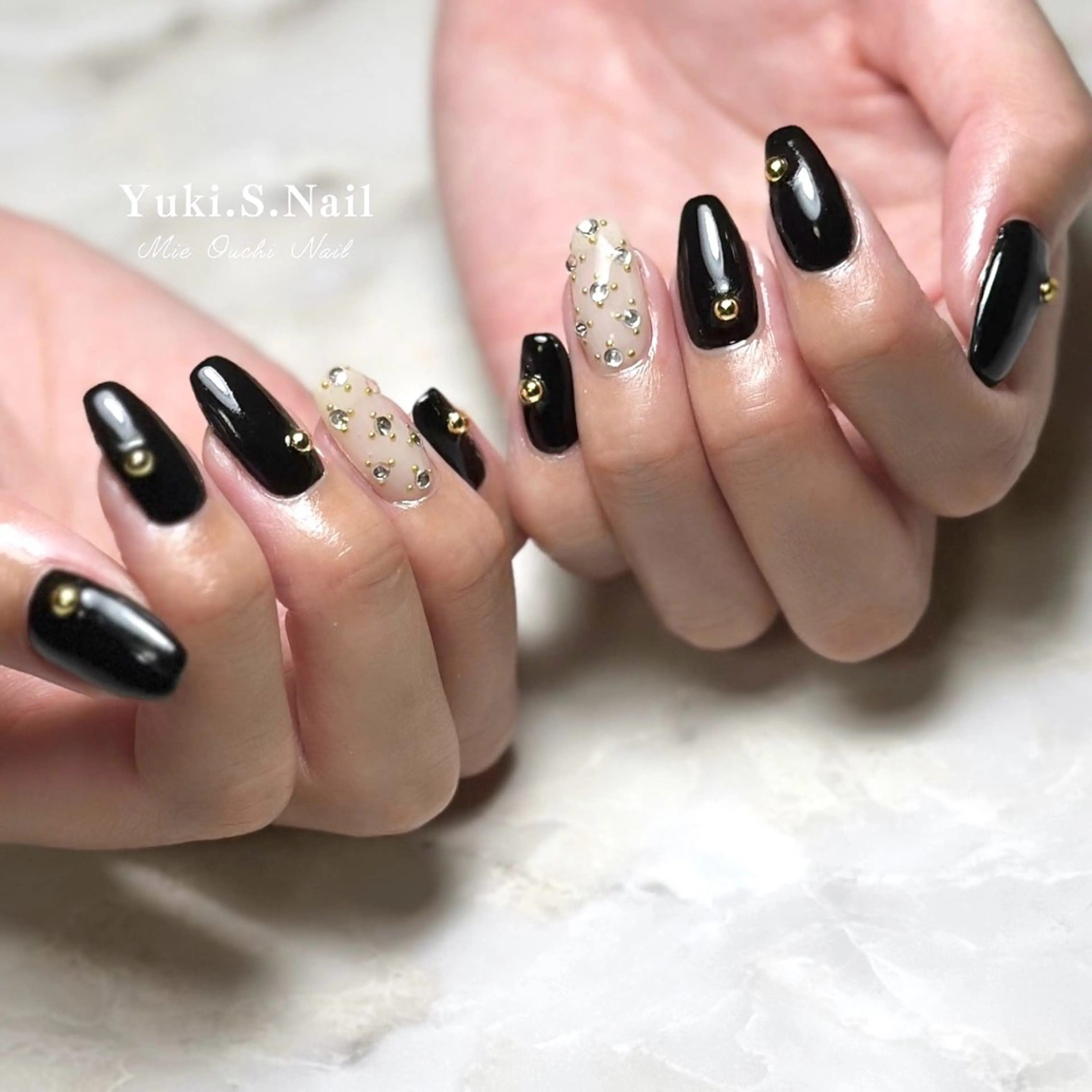 ロング ハンドネイル Yuki S.Nailのネイルデザイン