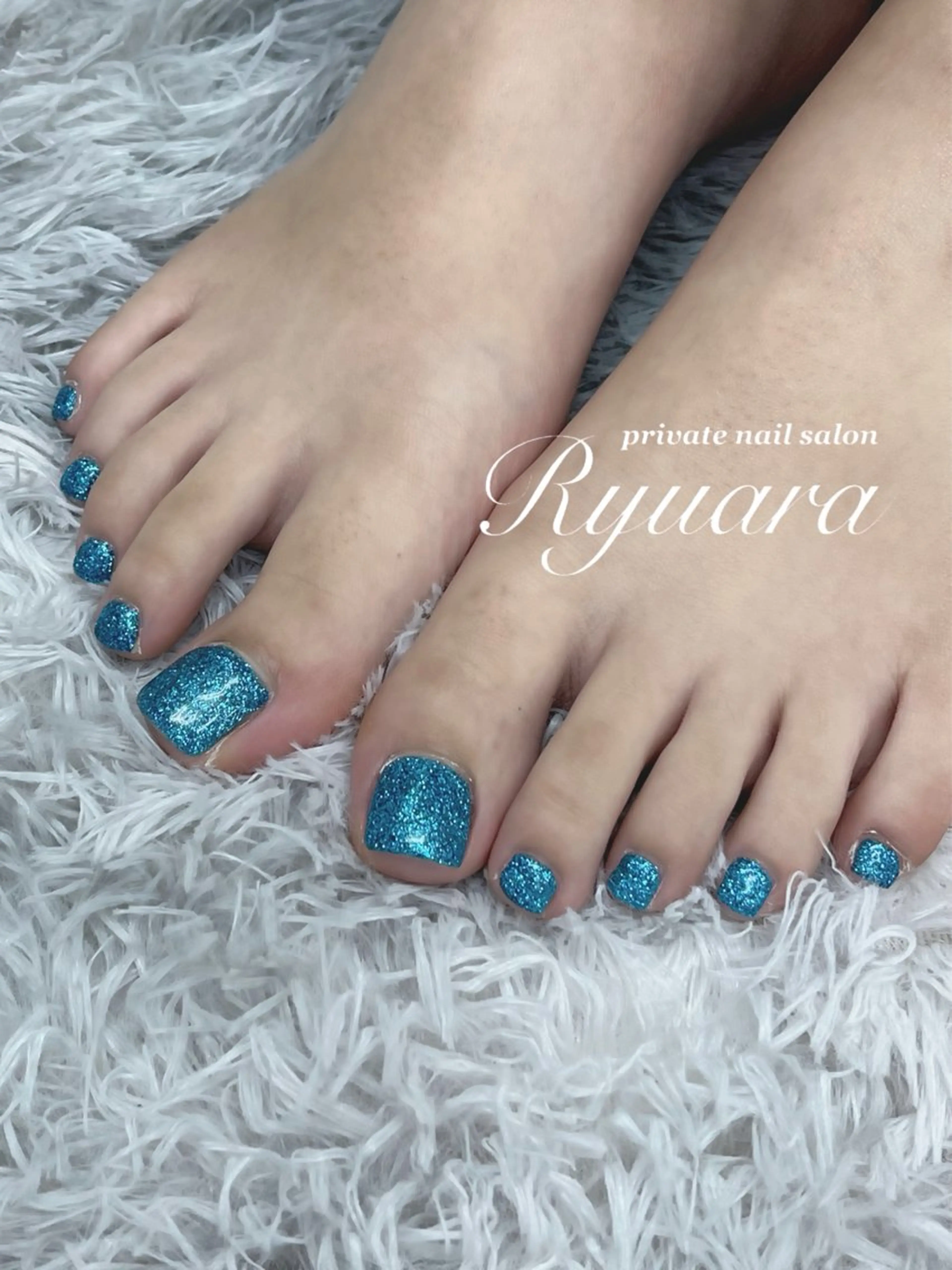 ネイル フットネイル private nail salon Ryuara所属・nail salon Ryuaraのネイルデザイン
