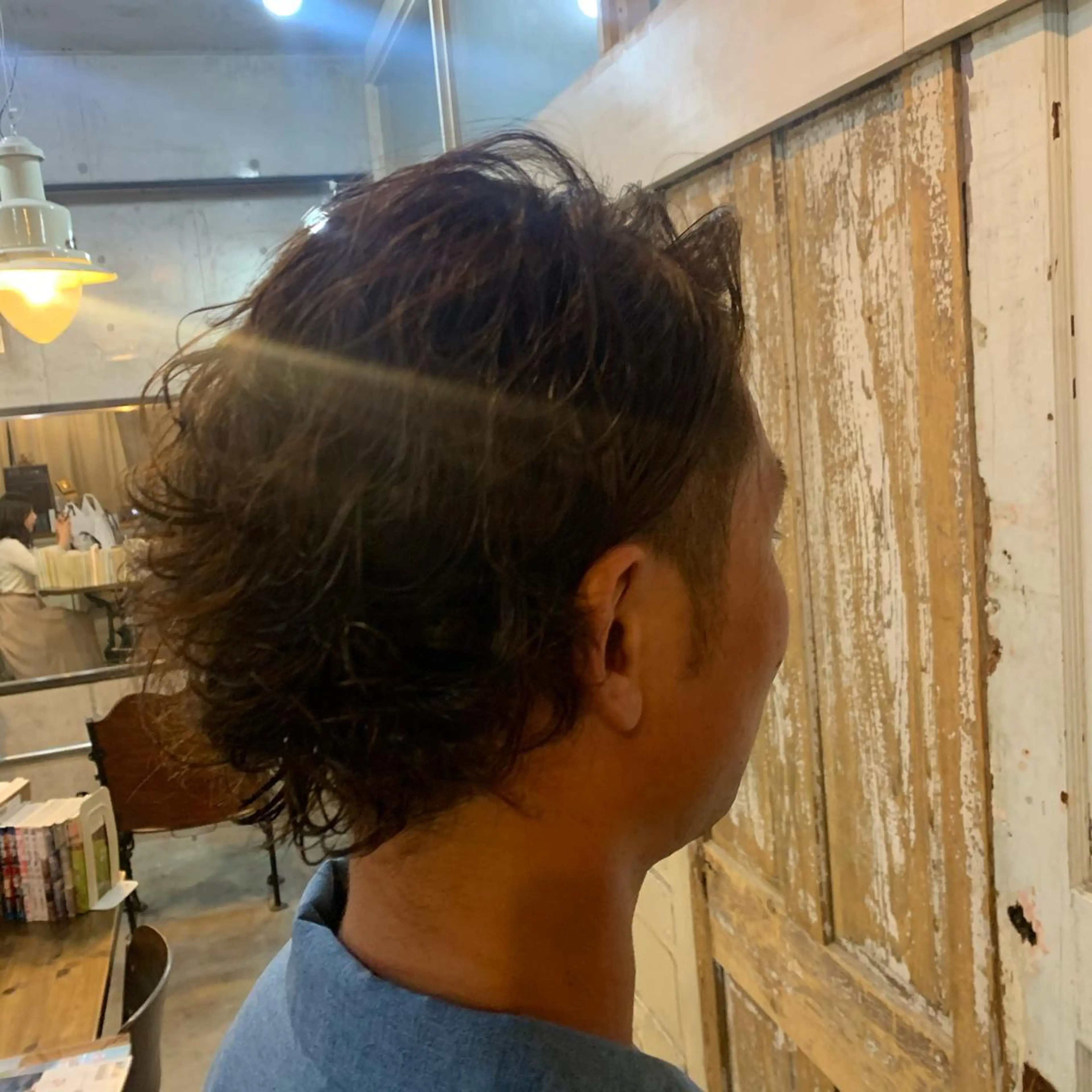 パーマ メンズ カット パーマ kimika🥑 メンズ/髪質改善のヘアスタイル