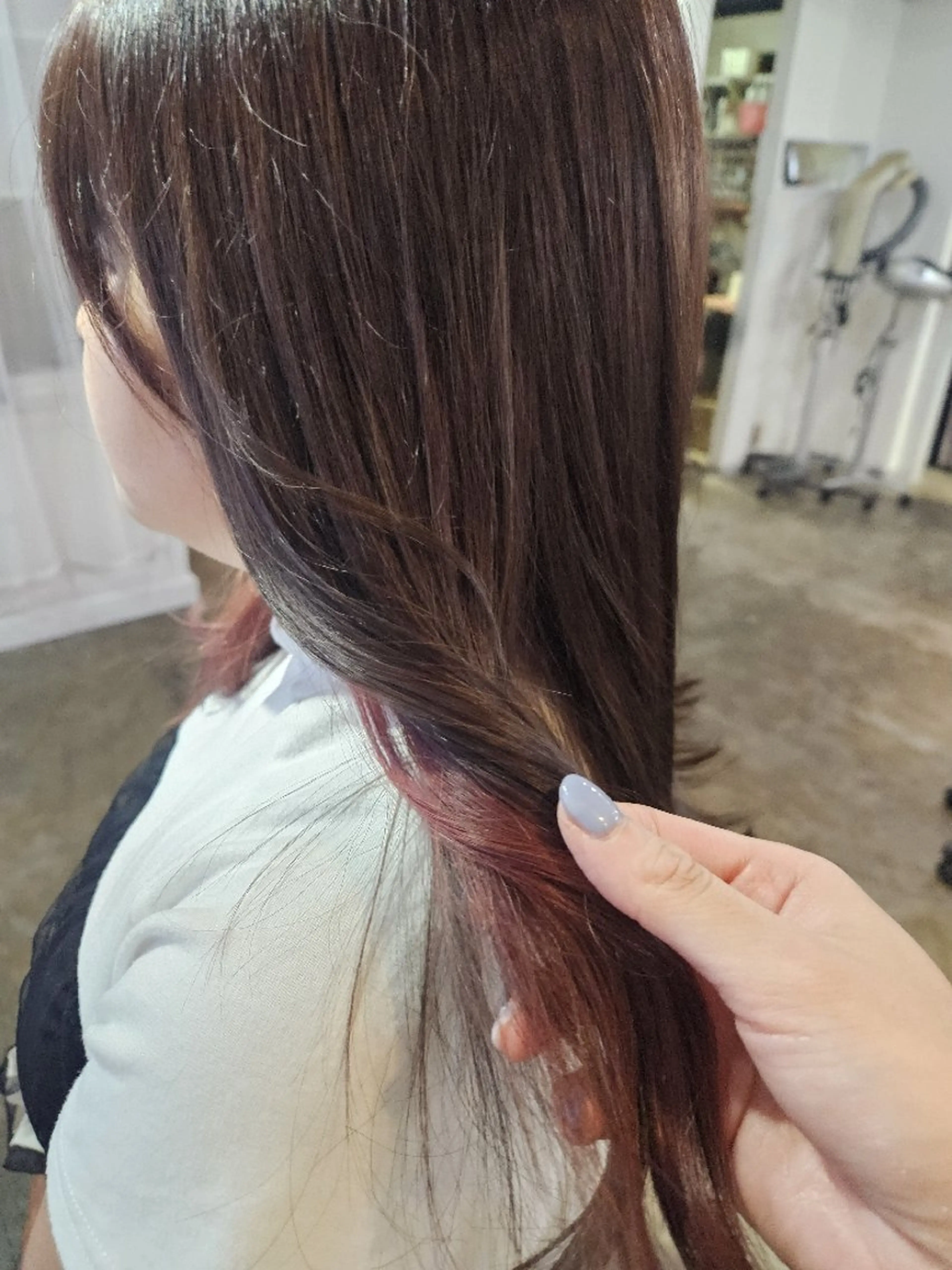 ミディアム ヘアカラー FERIAあべの 🎀中野まや🎀のヘアスタイル